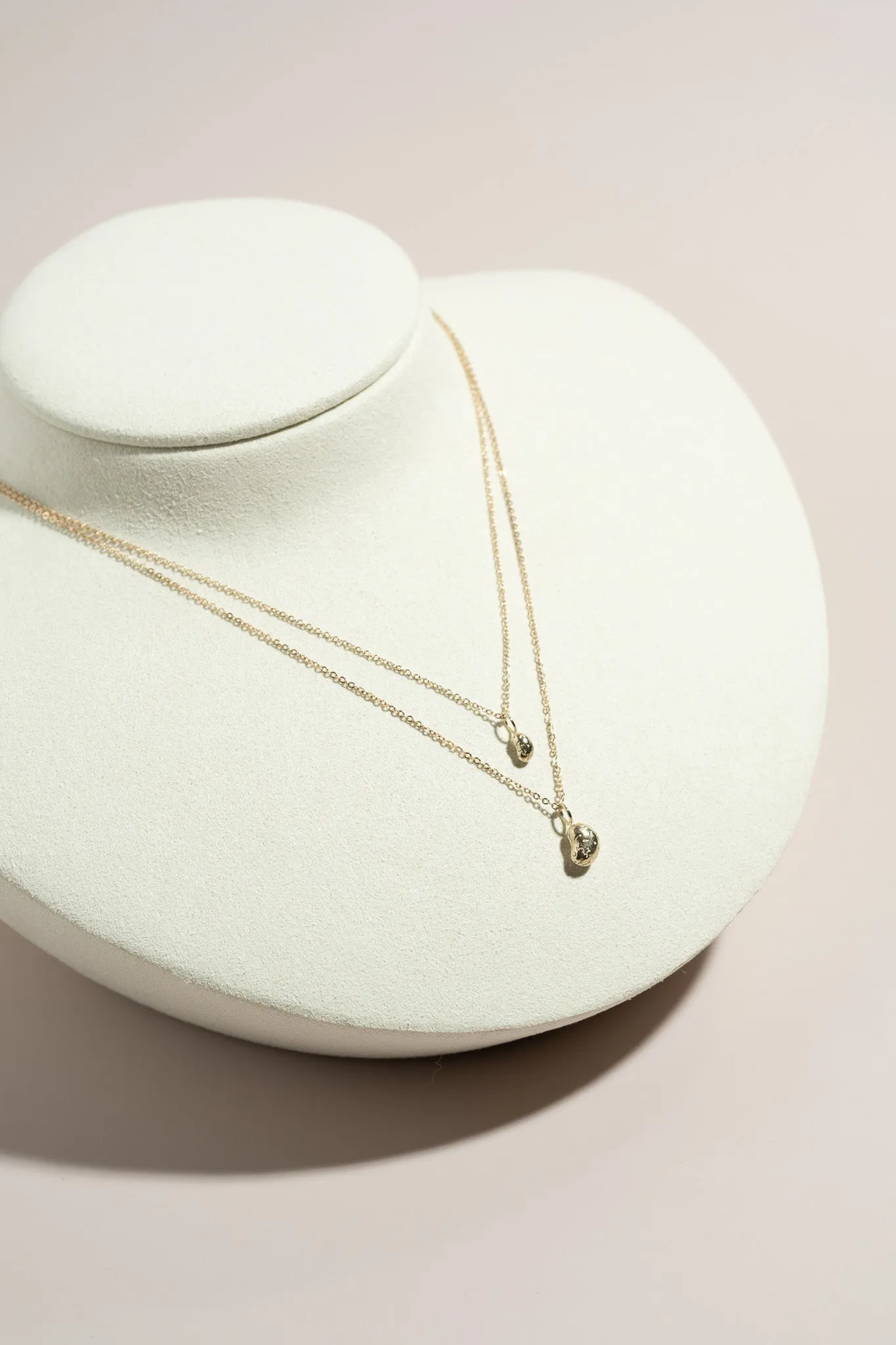 14K Frijolito Grande Necklace