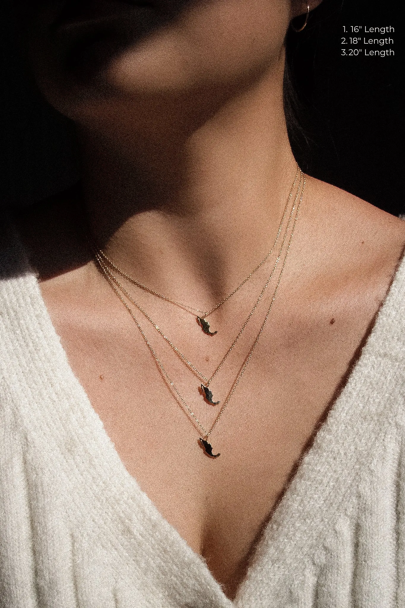 14K Frijolito Grande Necklace