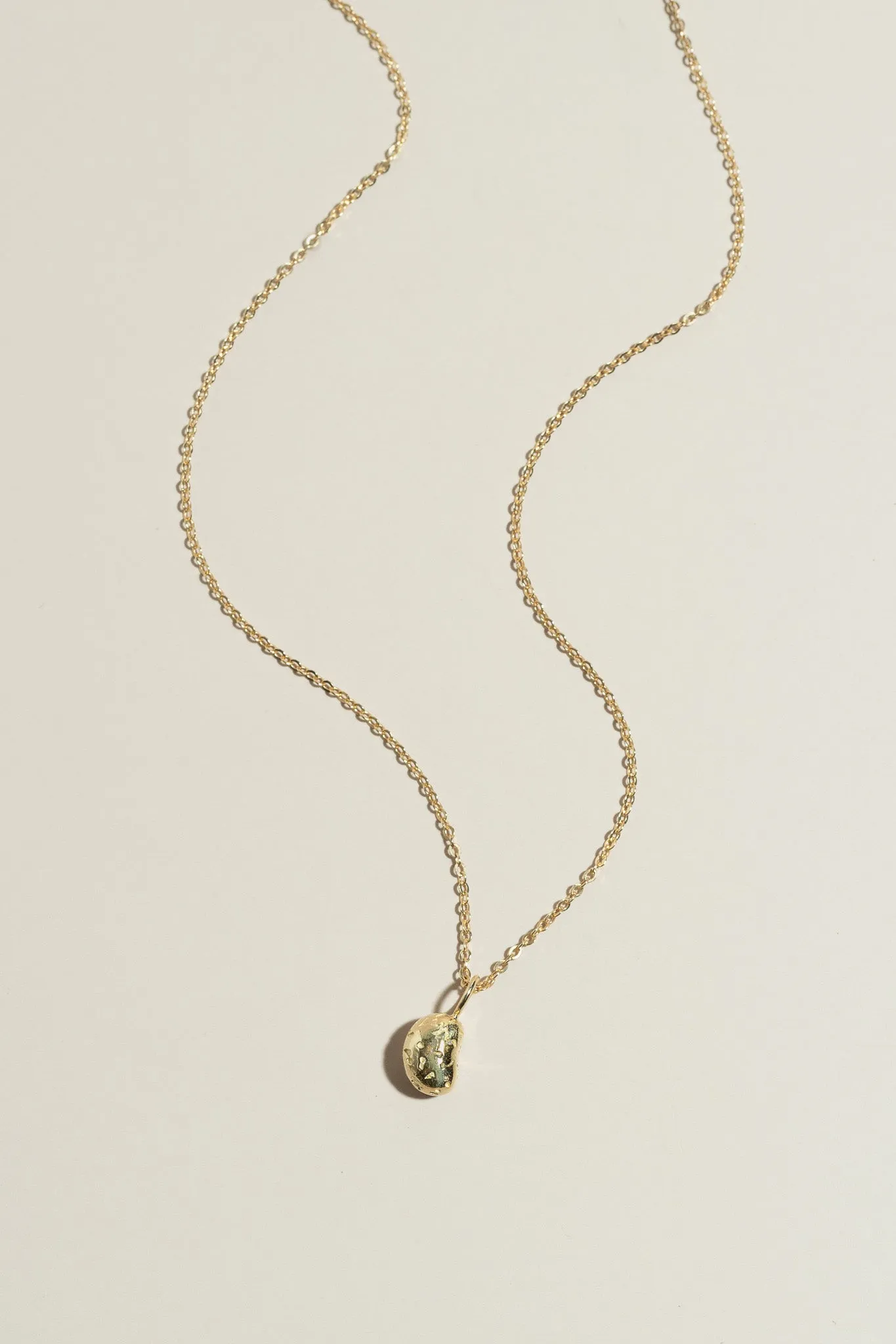 14K Frijolito Grande Necklace