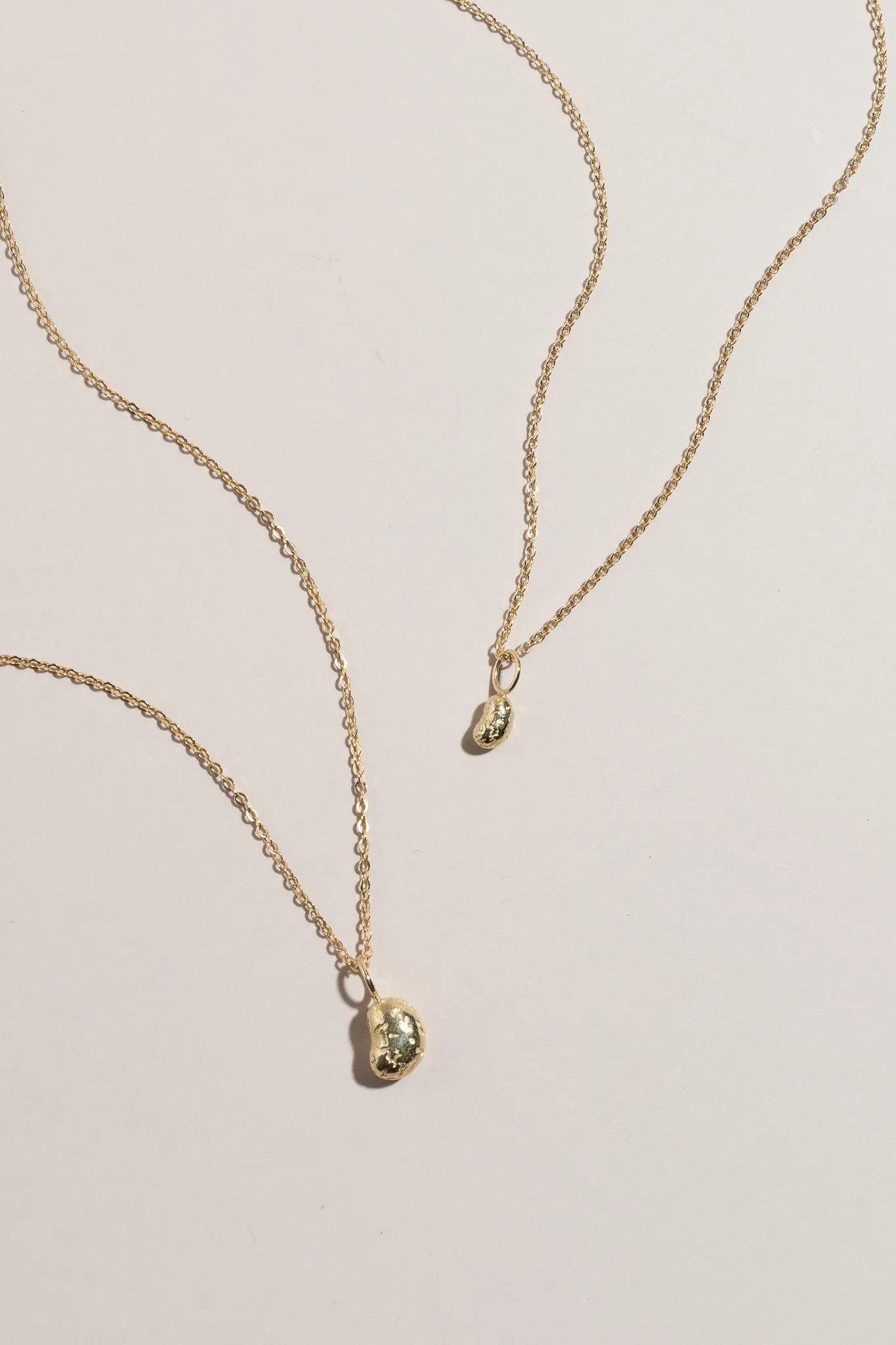 14K Frijolito Grande Necklace