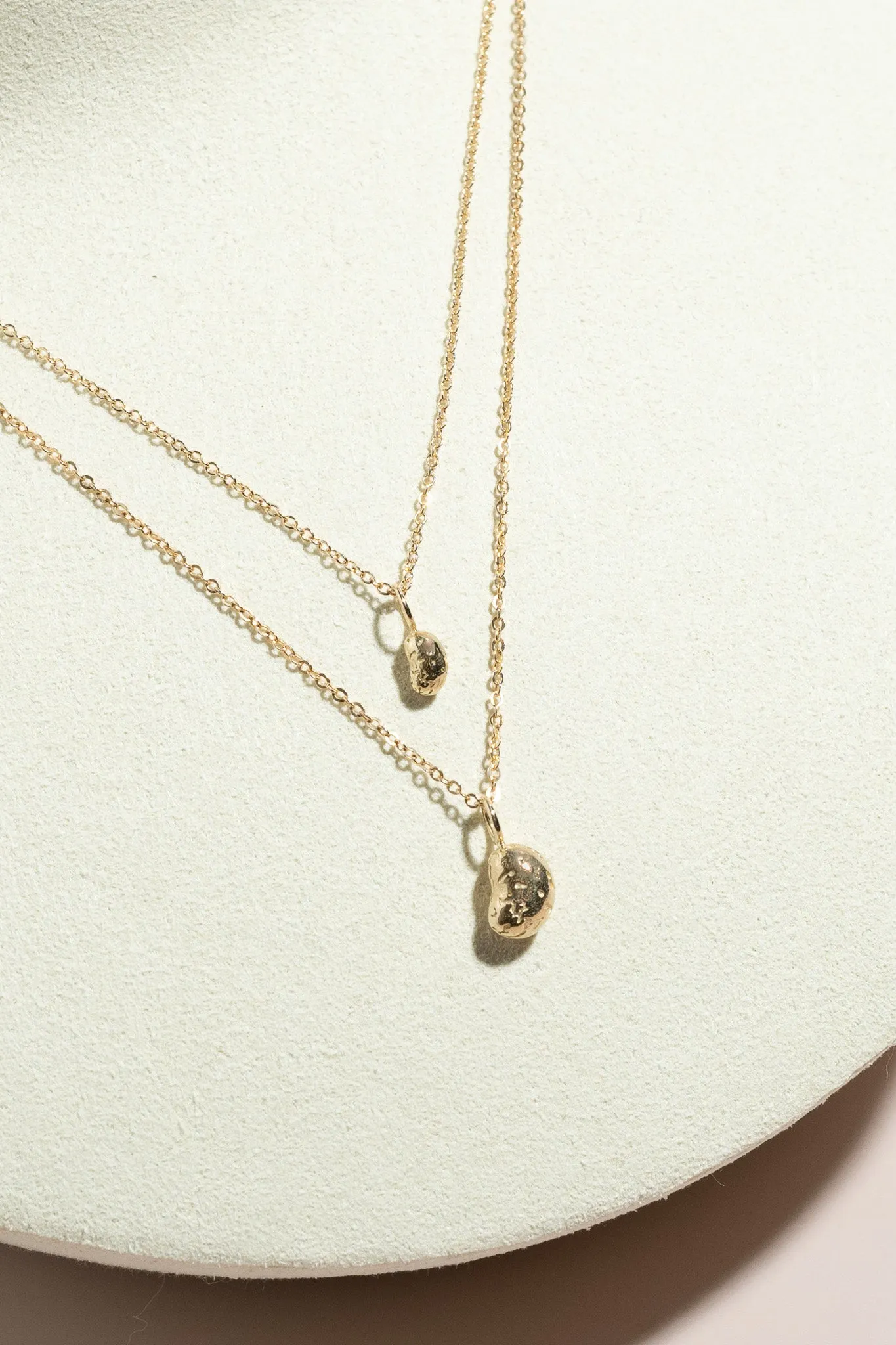 14K Frijolito Grande Necklace
