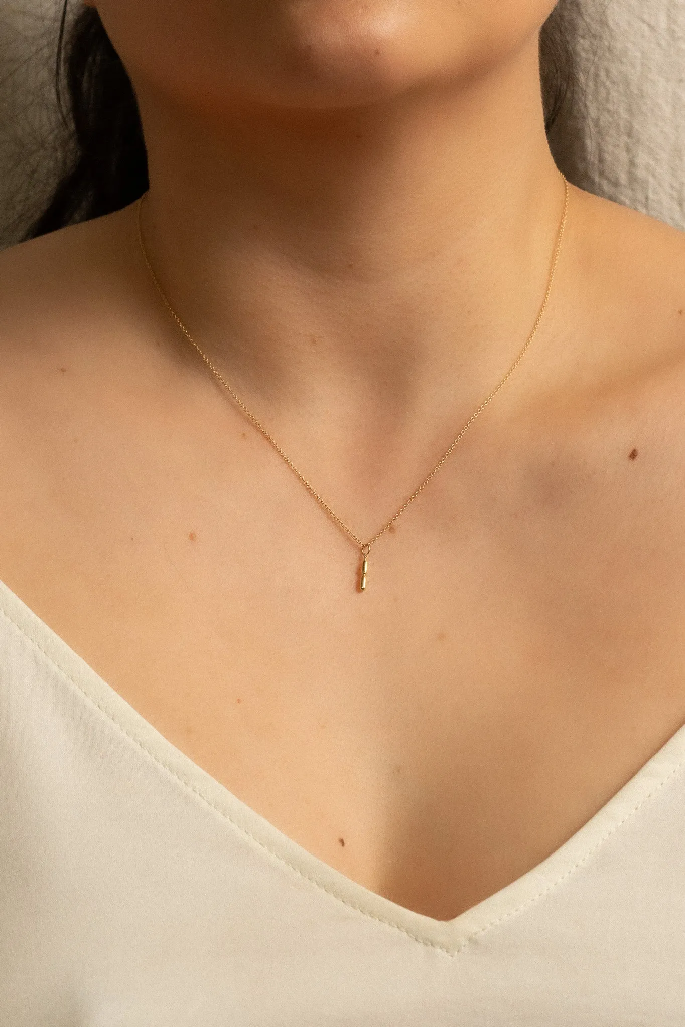 14K Mini Bolis Necklace