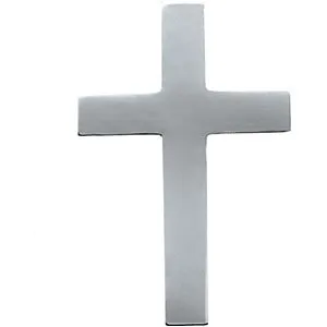 14k Yellow Gold 11x8mm Cross Lapel Pin