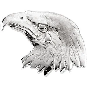 14k Yellow Gold Crying Eagle Lapel Pin