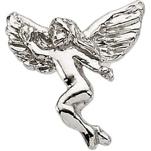 14k Yellow Gold Dancing Angel Lapel Pin