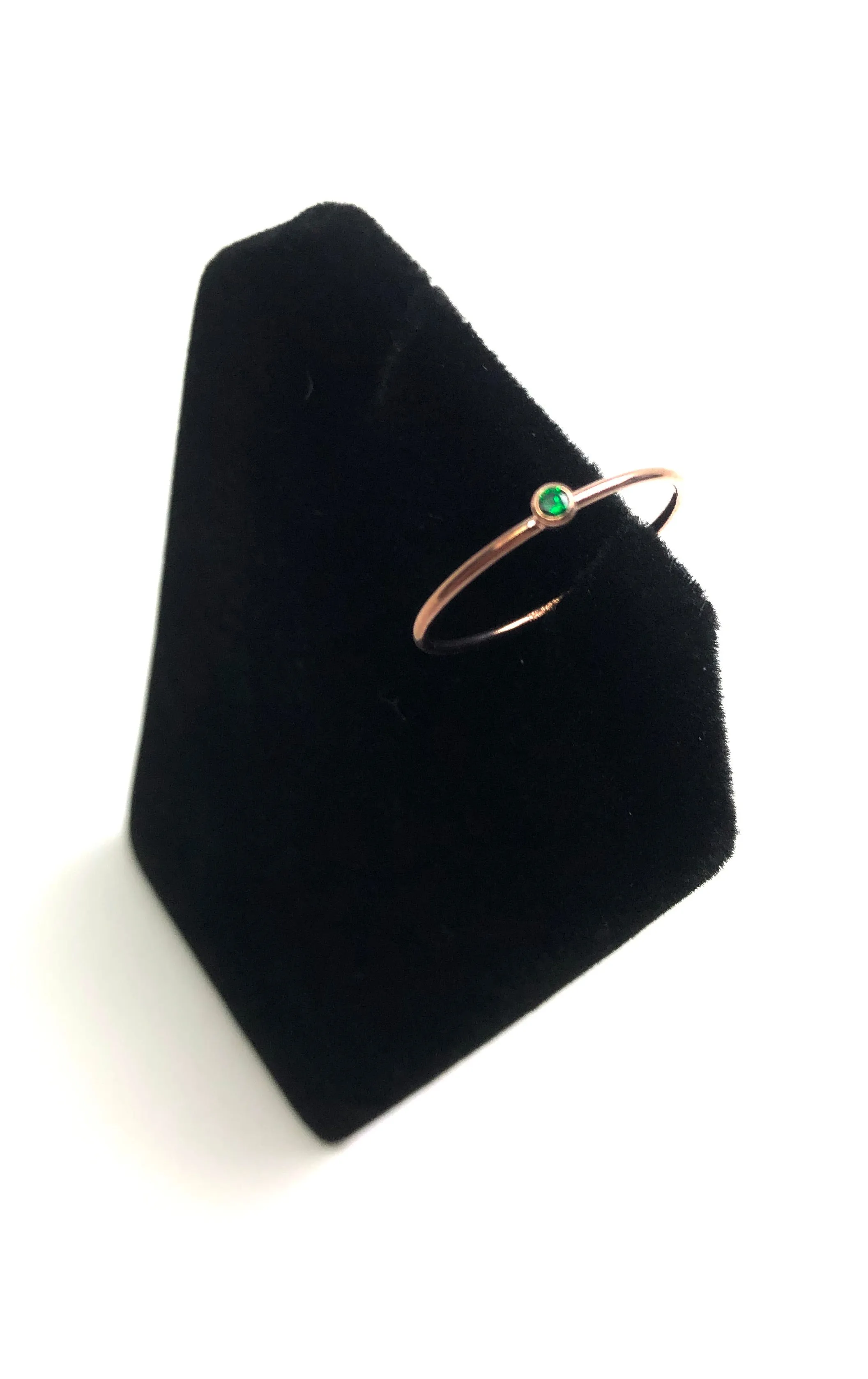 14kRGF 2mm Green Ring
