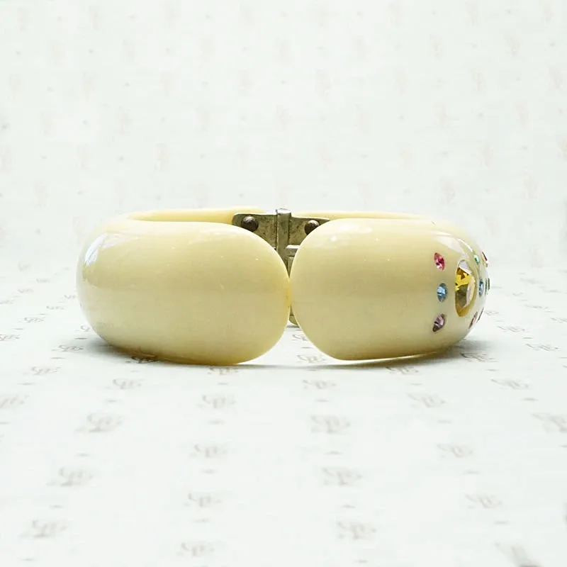1950s Pastel Toned Celluloid Bracelet