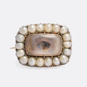 19th Century "Lover's Eye" Brooch