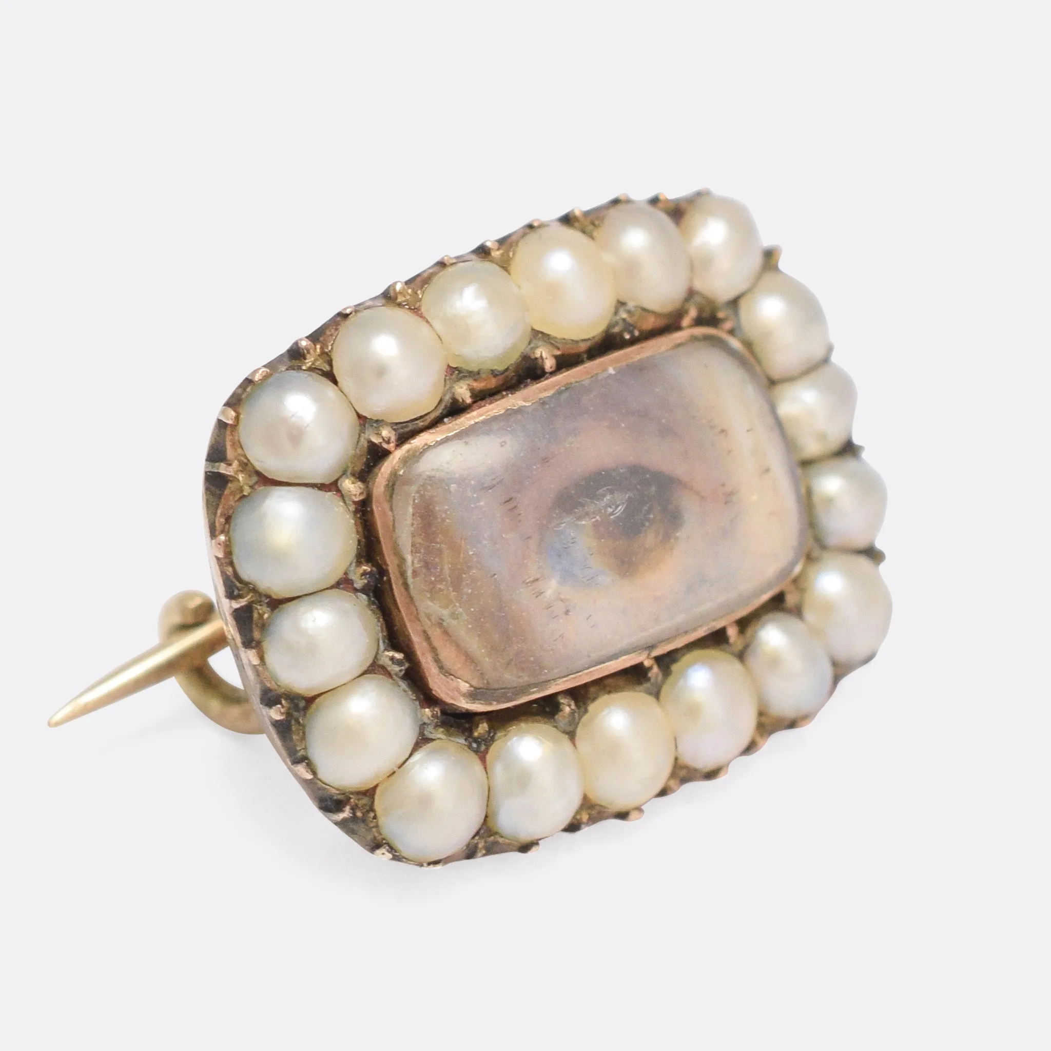 19th Century "Lover's Eye" Brooch