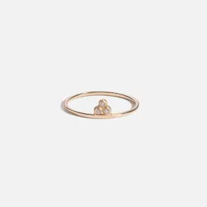 3 Granule Diamond Ring