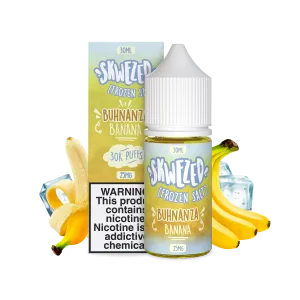 30ml - Skwezed Salt FROZEN - Banana (Buhnanza)