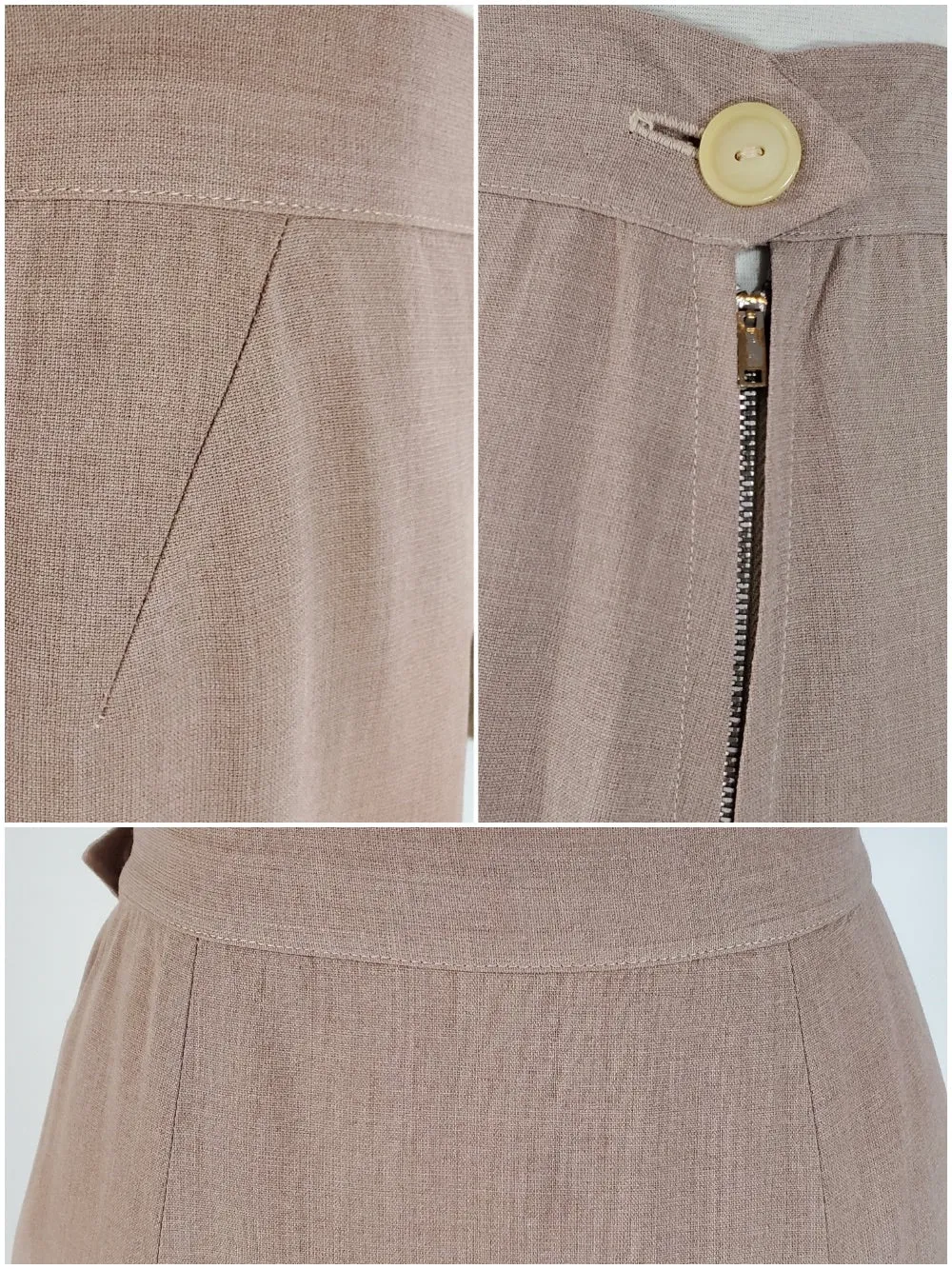 30s/40s Taupe Skirt