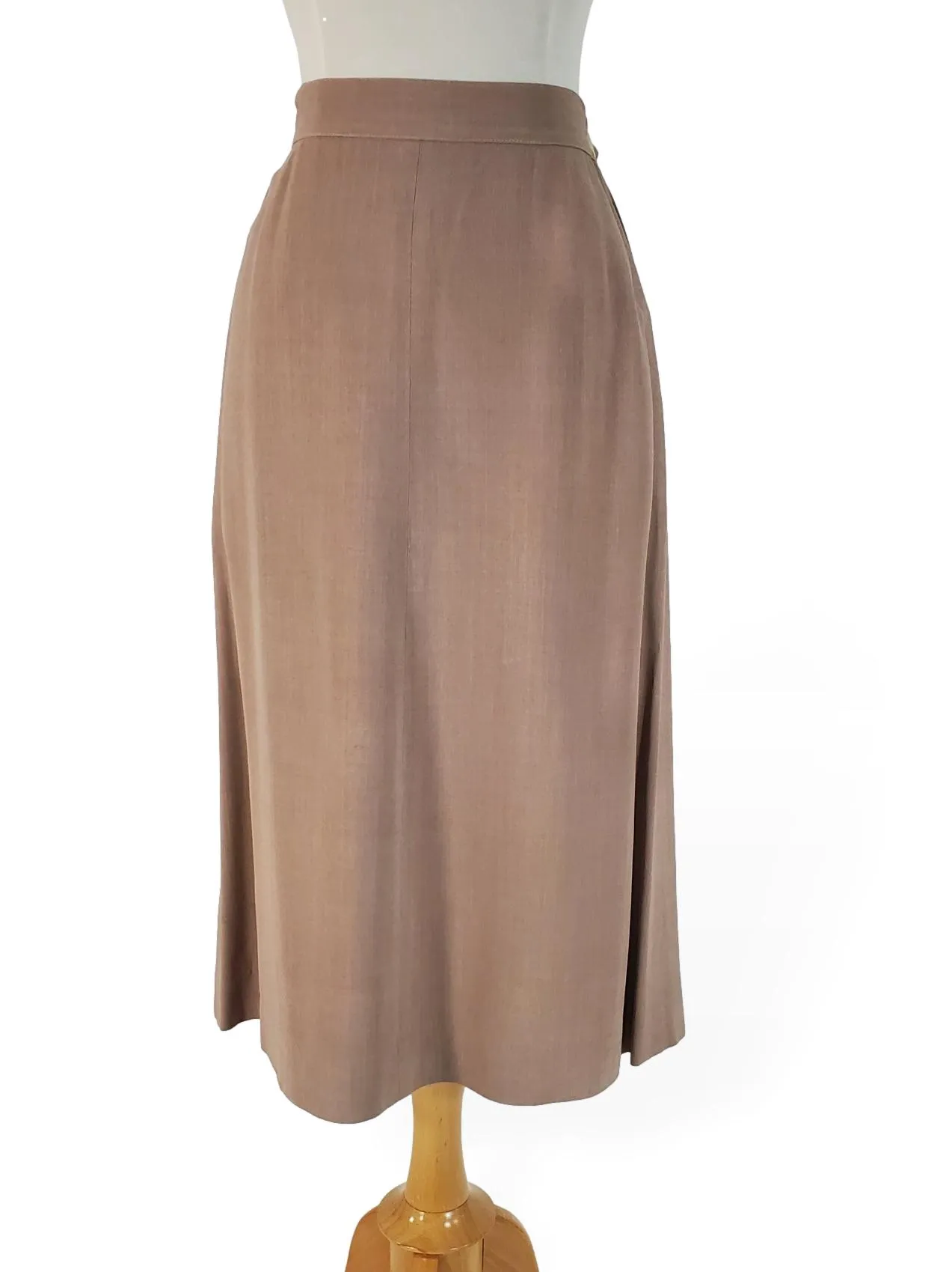 30s/40s Taupe Skirt