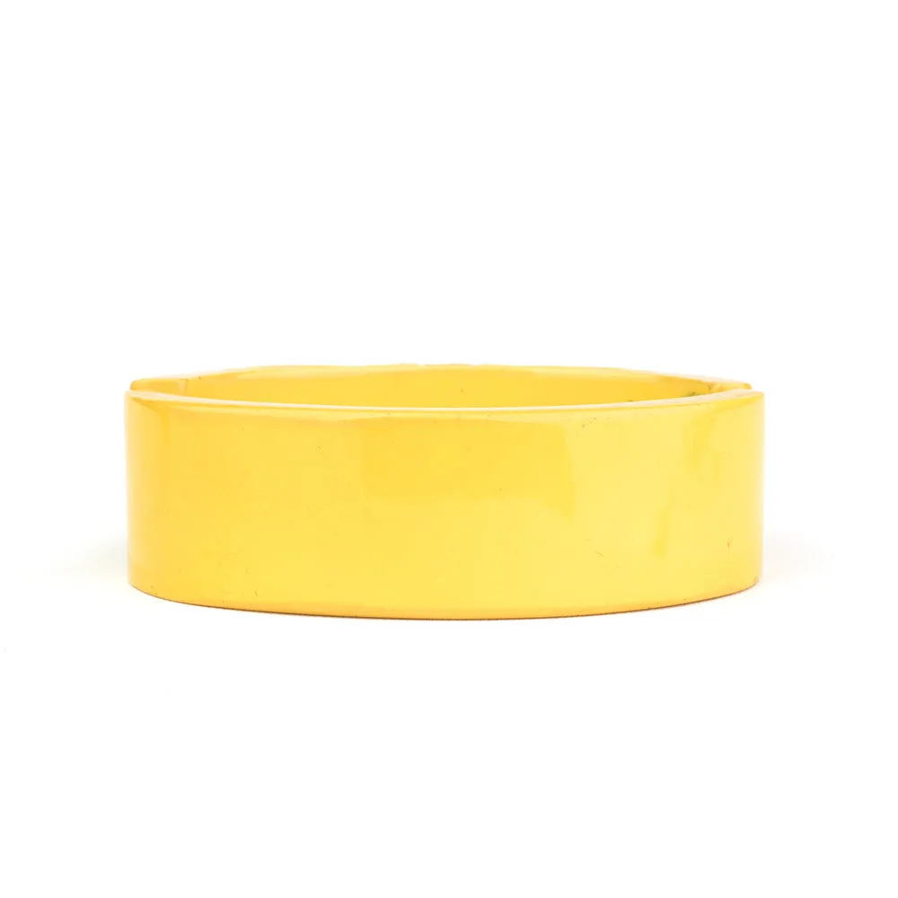 40s Carved Bakelite Hinged Bracelet