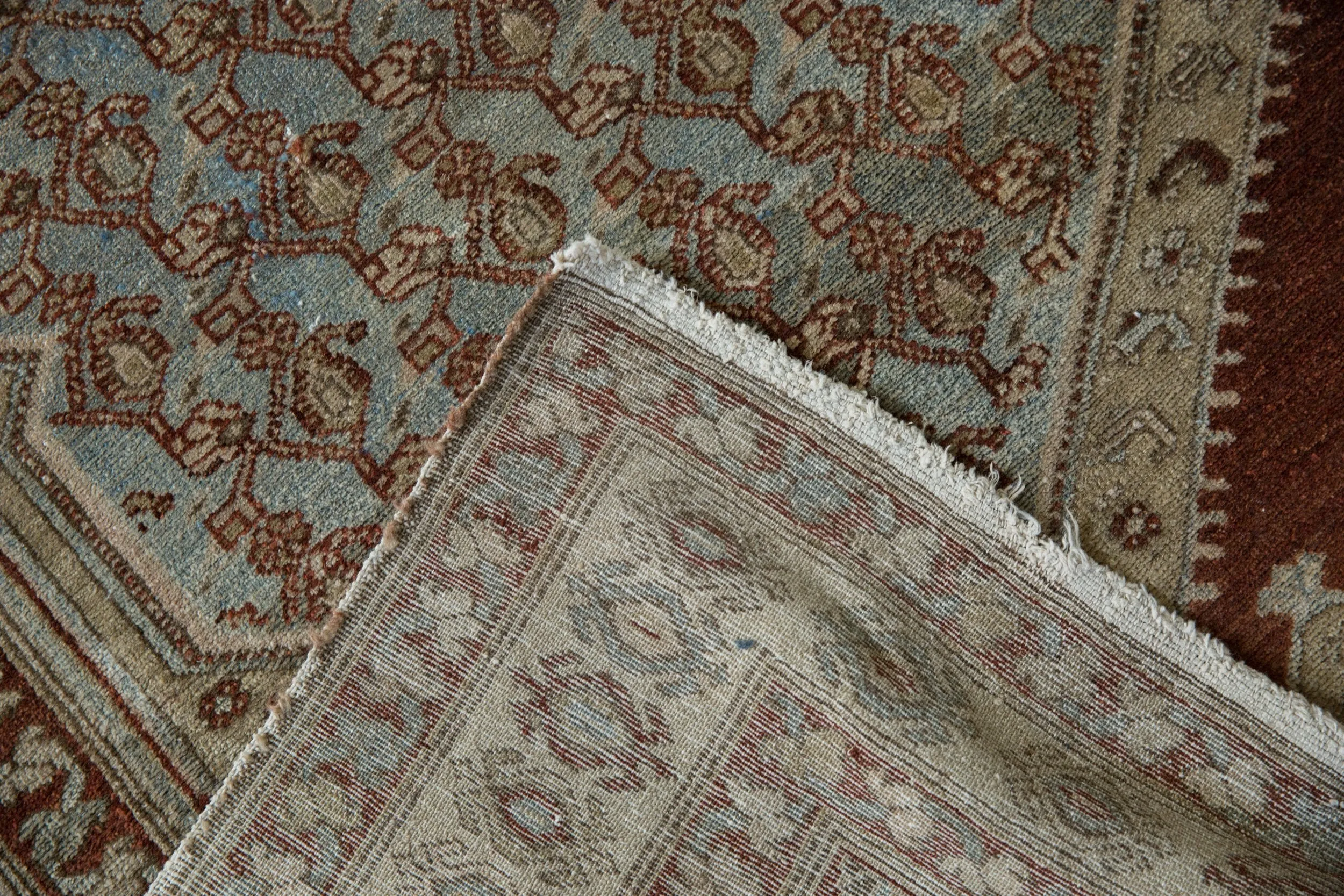 4x6 Vintage Distressed Malayer Rug
