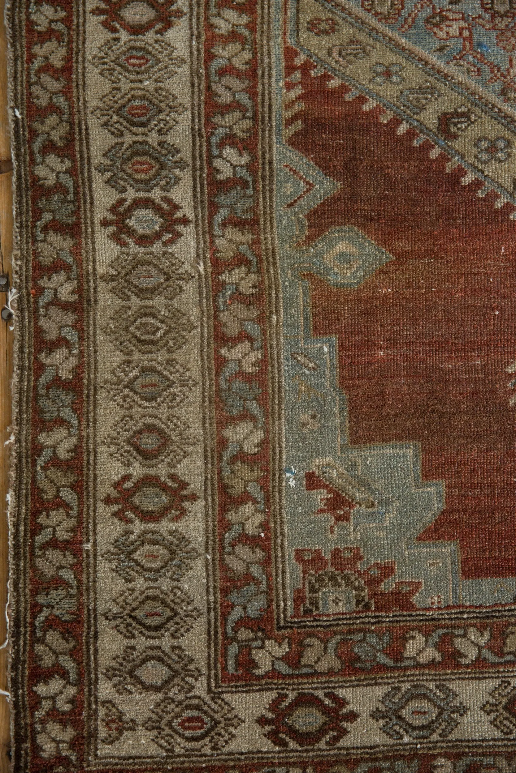4x6 Vintage Distressed Malayer Rug
