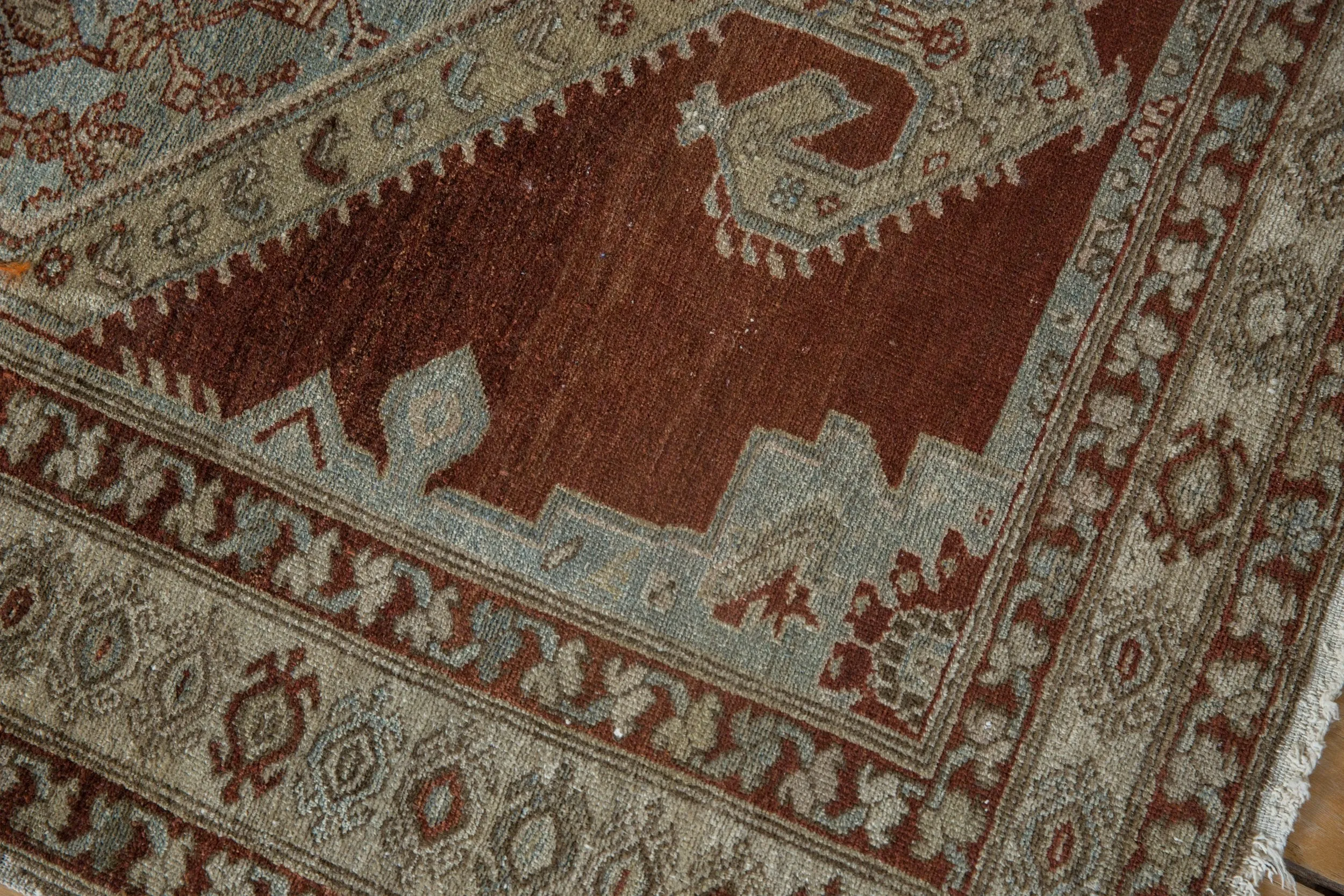 4x6 Vintage Distressed Malayer Rug