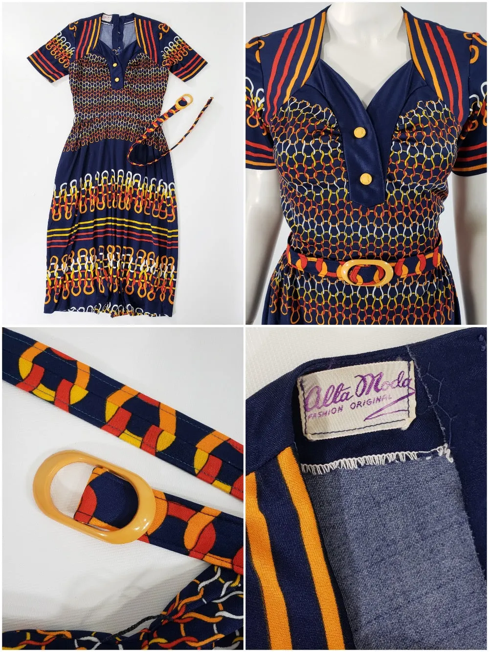 60s/70s Does 40s Day Dress