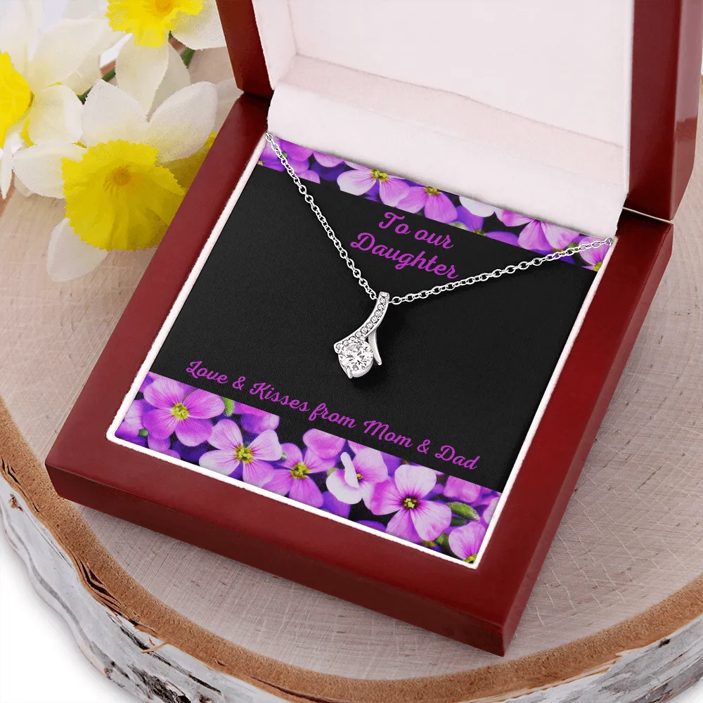 Alluring Beauty Ribbon Shaped Necklace