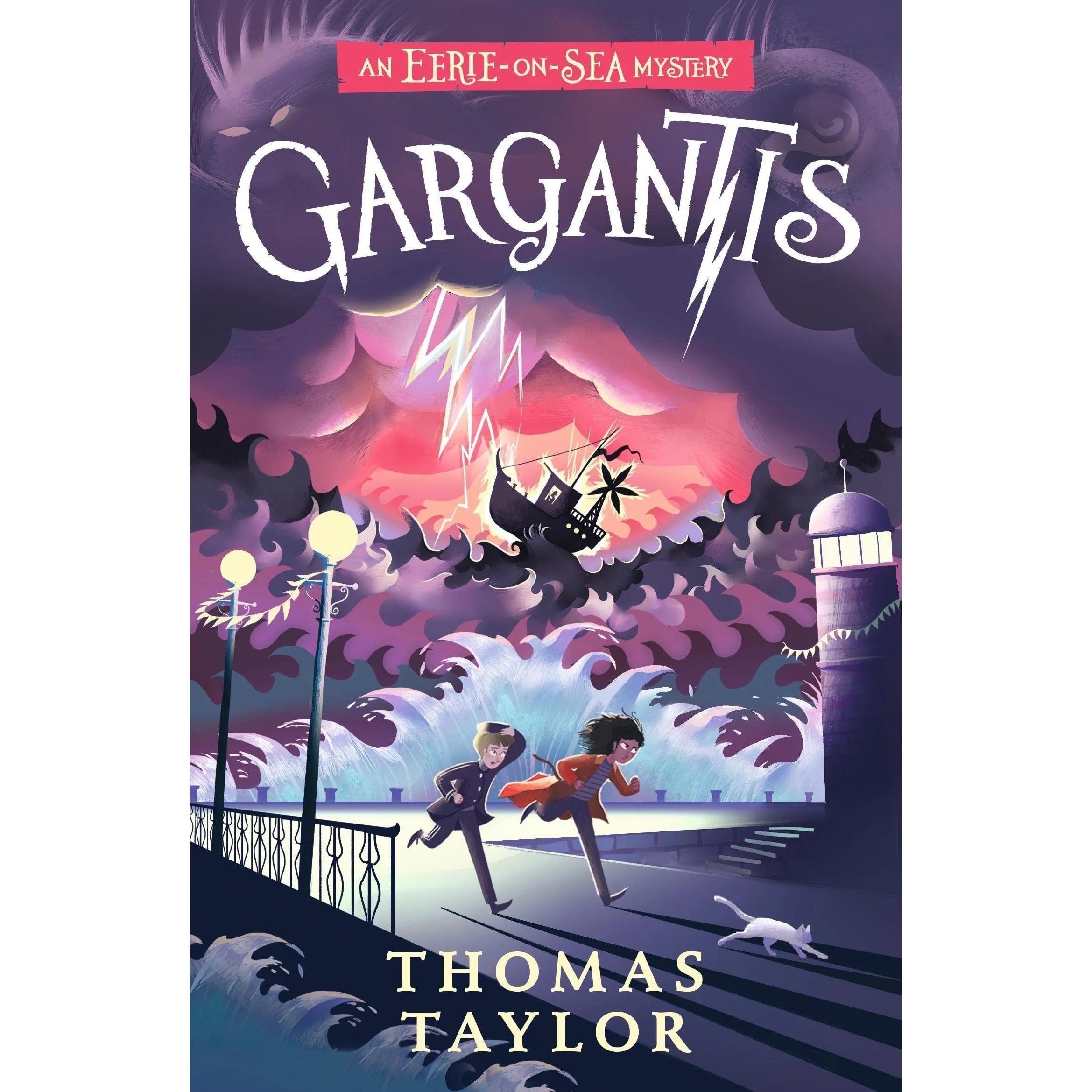 An Eerie-on-Sea Mystery book Series 1 - 4 Books Collection Set by Thomas Taylor