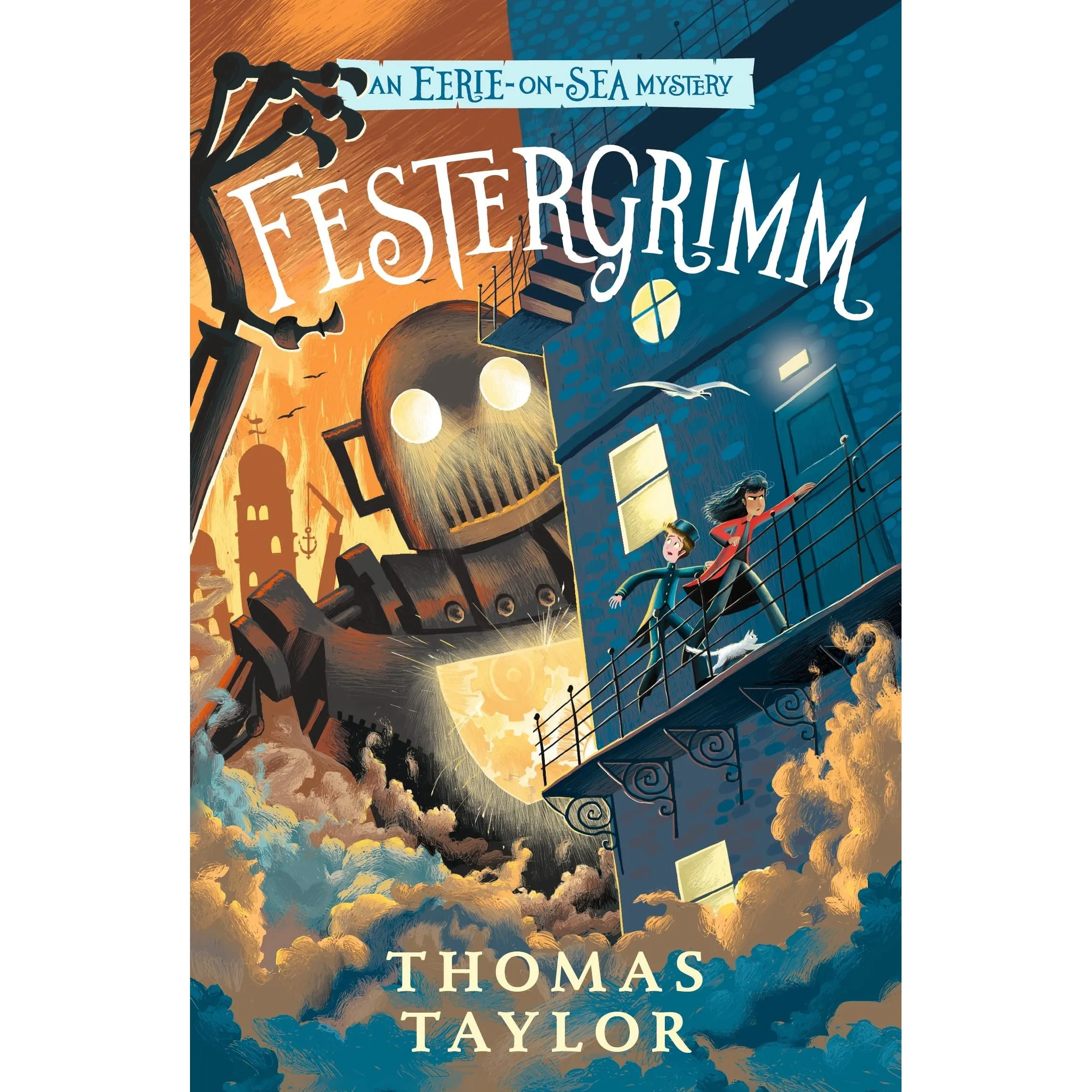 An Eerie-on-Sea Mystery book Series 1 - 4 Books Collection Set by Thomas Taylor