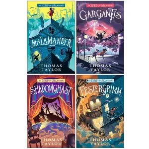 An Eerie-on-Sea Mystery book Series 1 - 4 Books Collection Set by Thomas Taylor