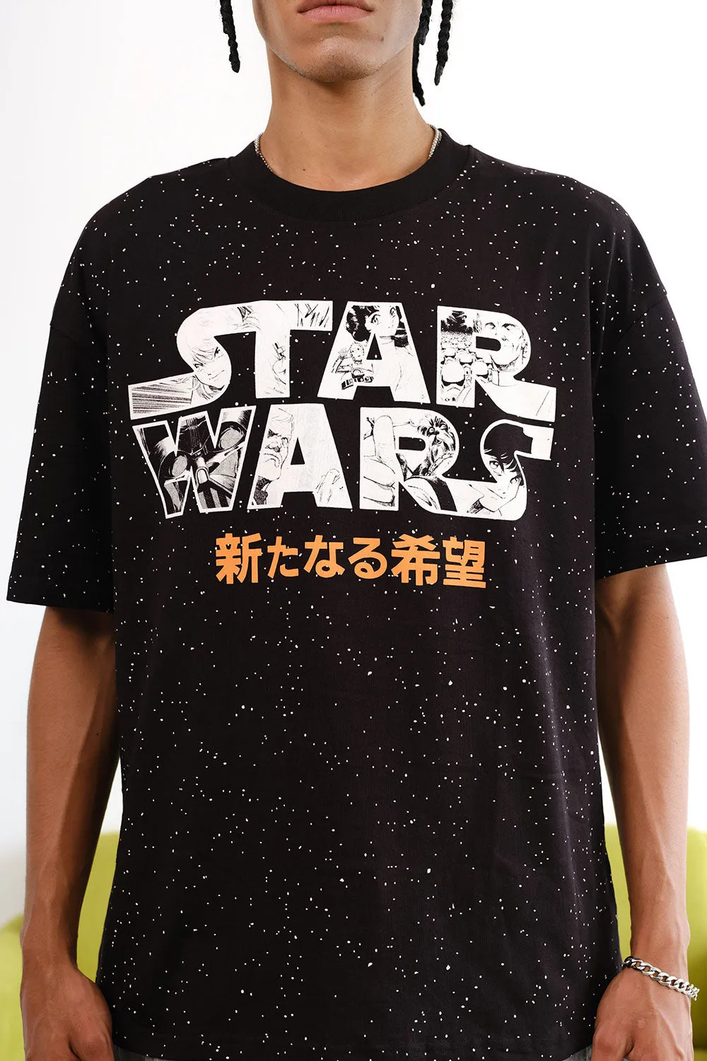 Anime Star Wars Oversized T-shirt