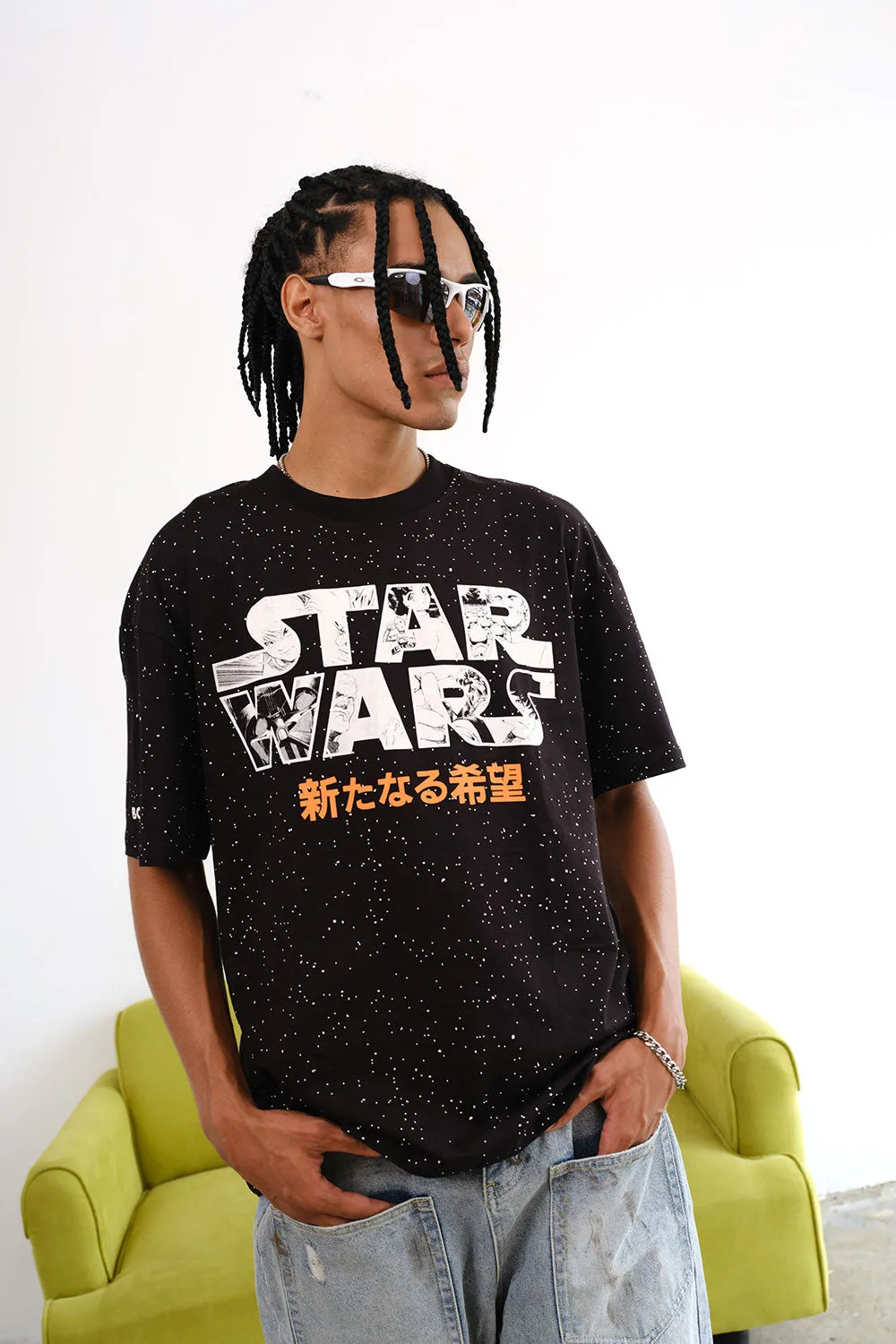 Anime Star Wars Oversized T-shirt