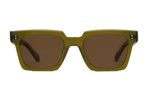 Anna Sunglasses - Matte Army