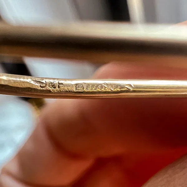 Antique Gold Safety Pin