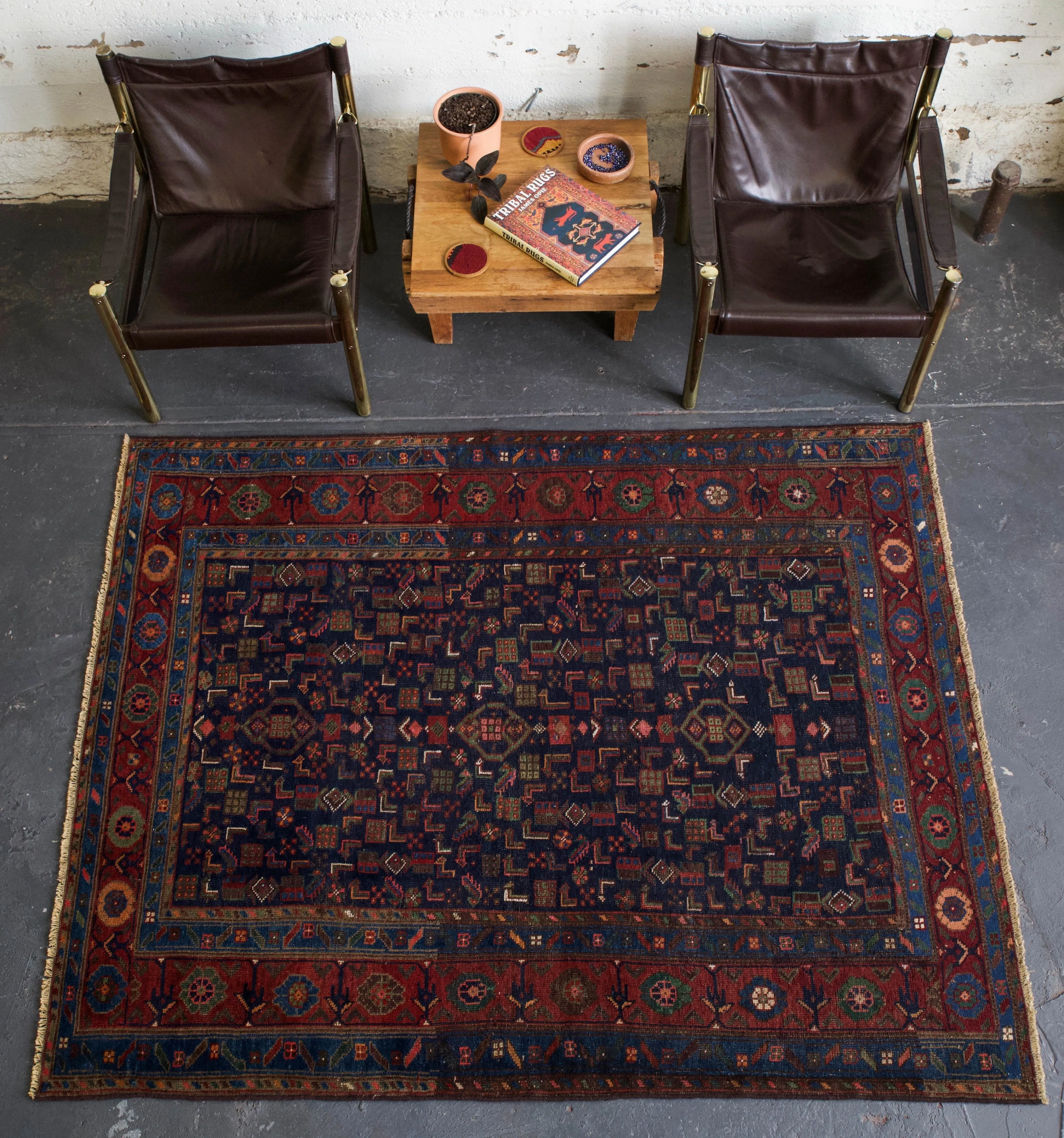 Antique Kurdish Tribal Rug