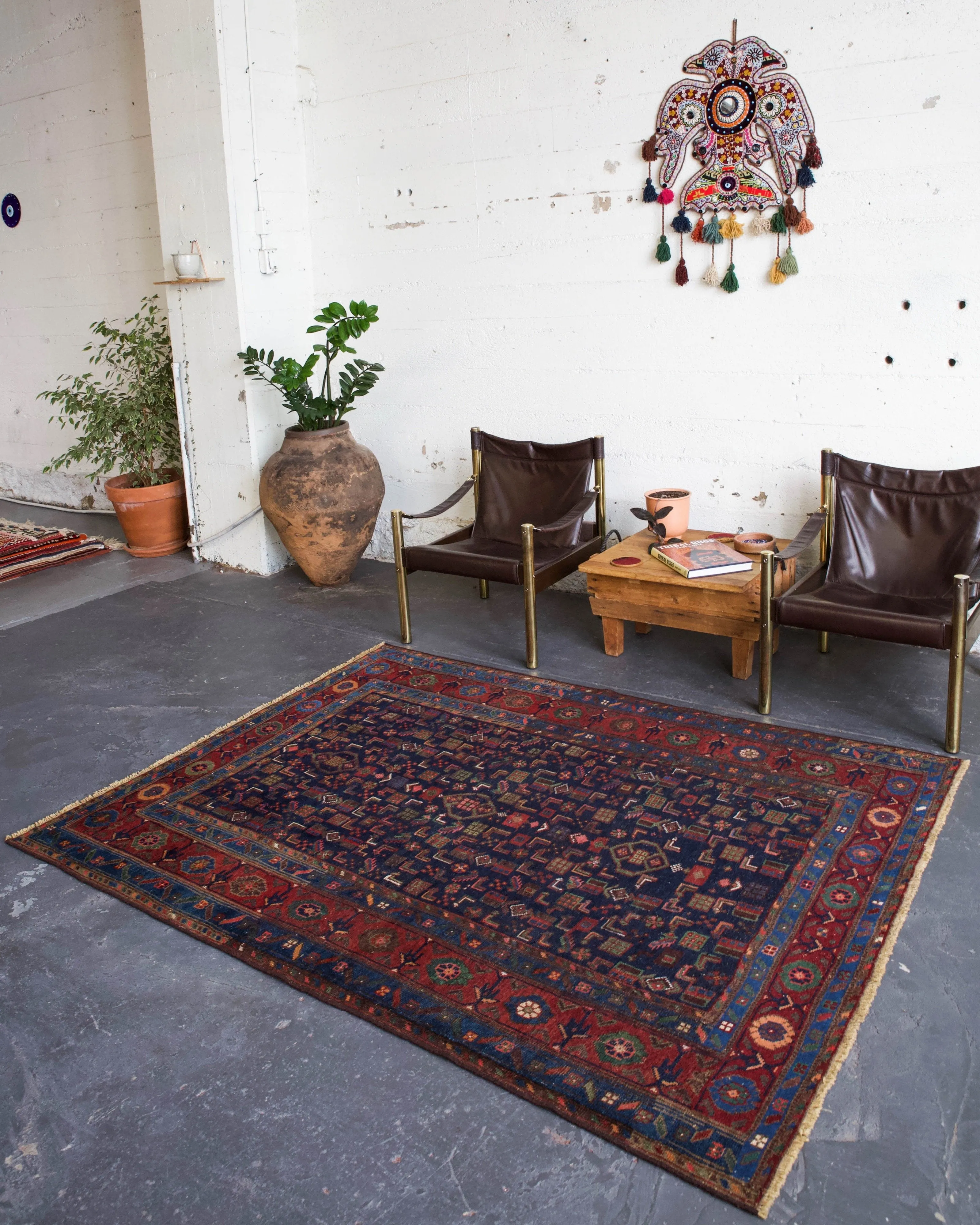 Antique Kurdish Tribal Rug