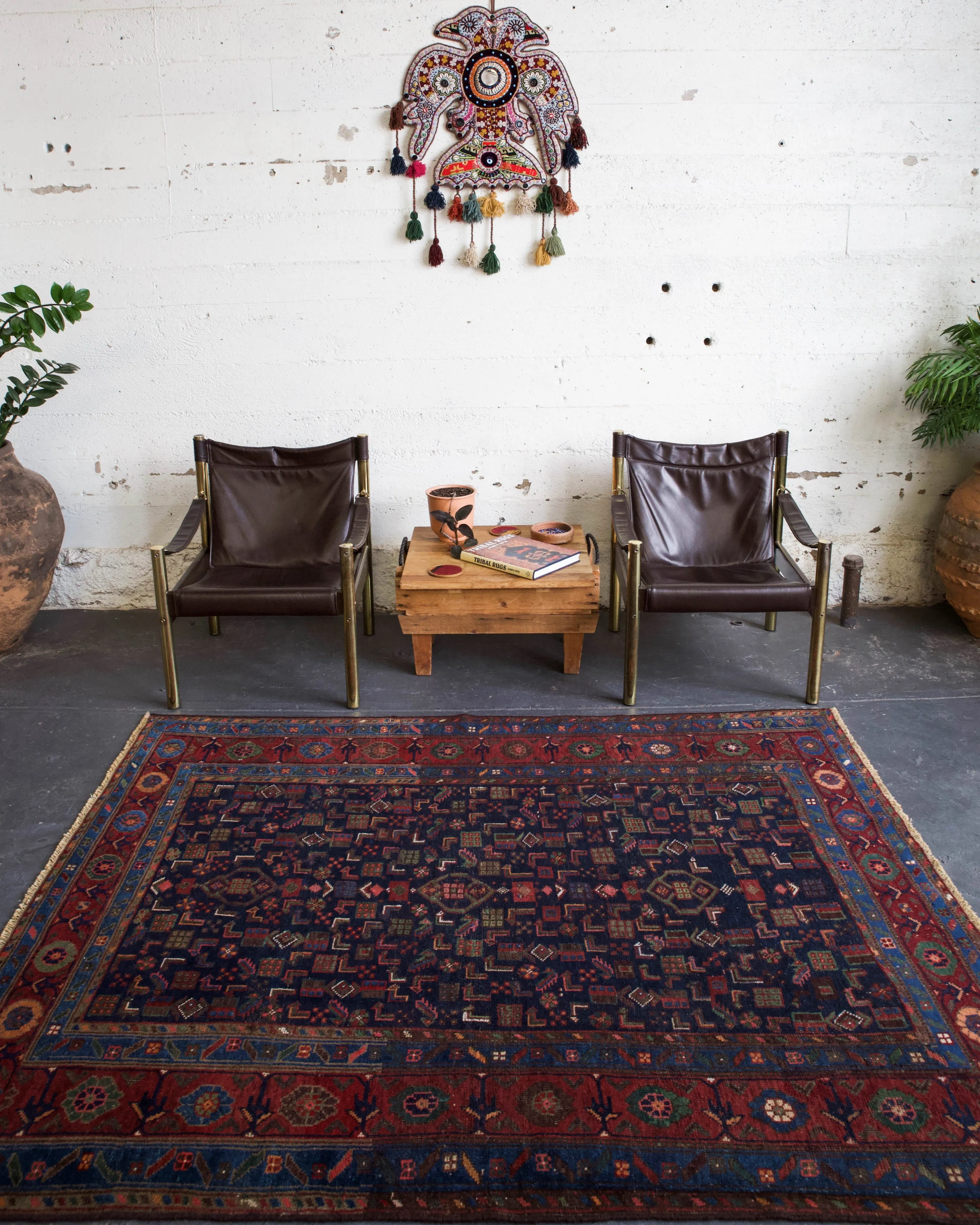 Antique Kurdish Tribal Rug