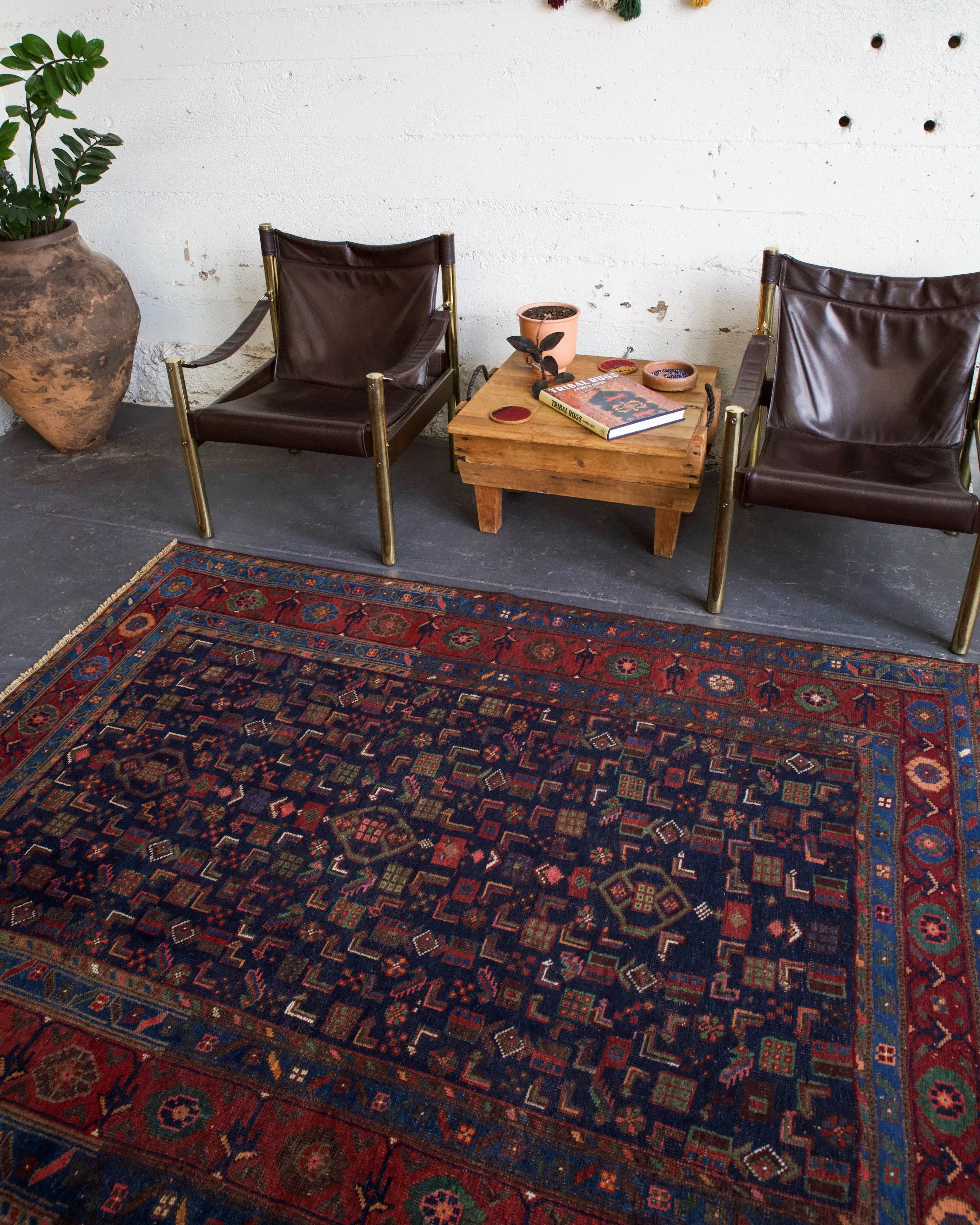 Antique Kurdish Tribal Rug