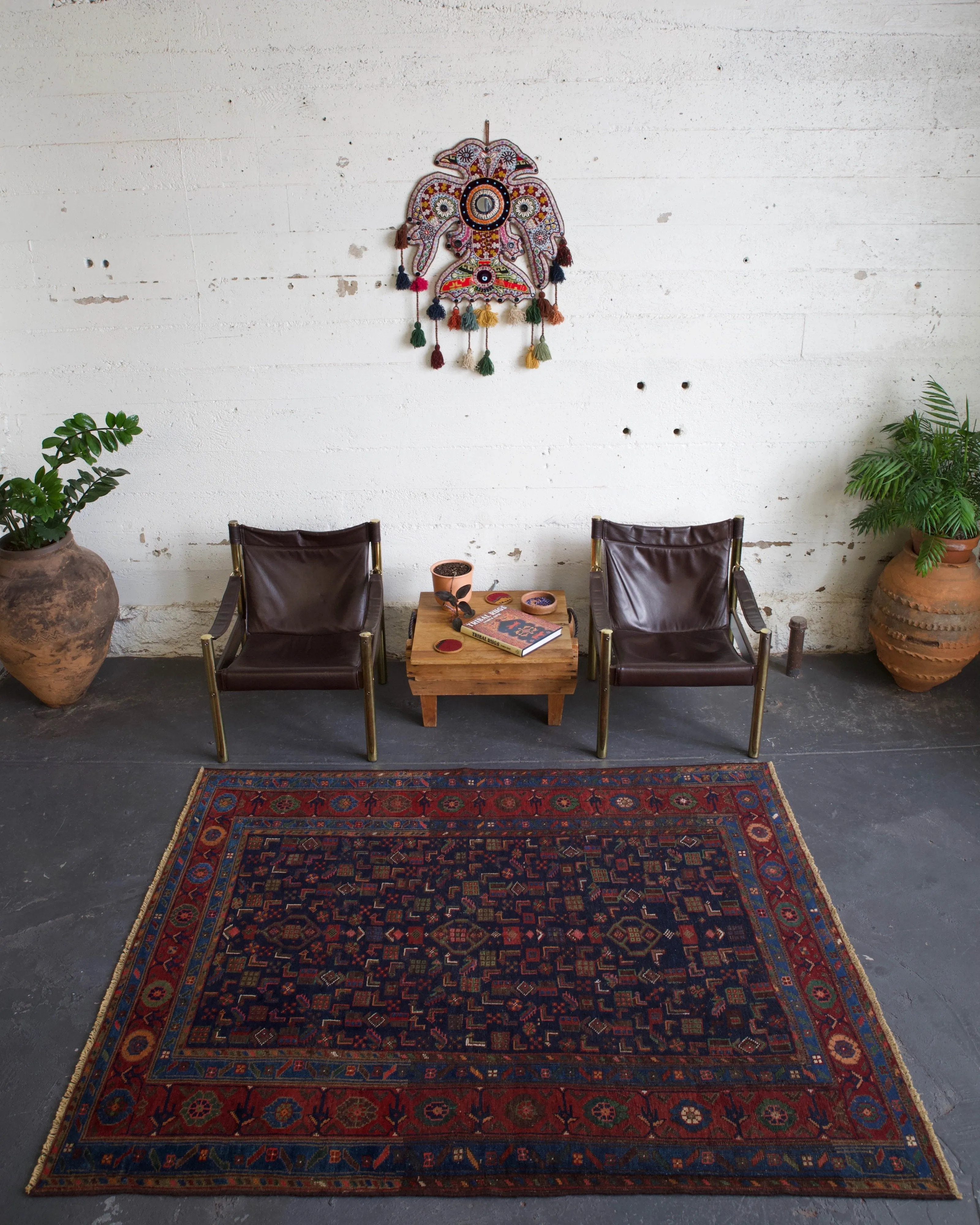 Antique Kurdish Tribal Rug