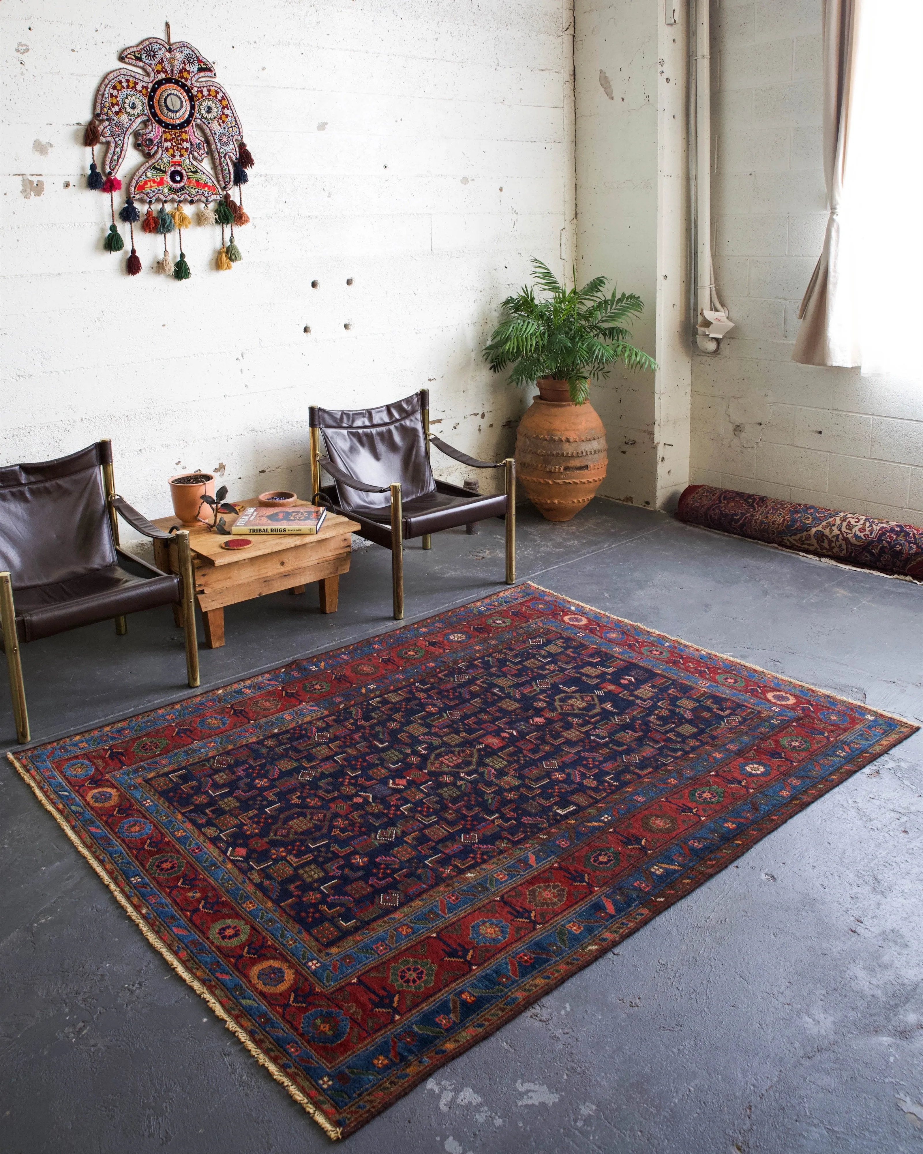 Antique Kurdish Tribal Rug