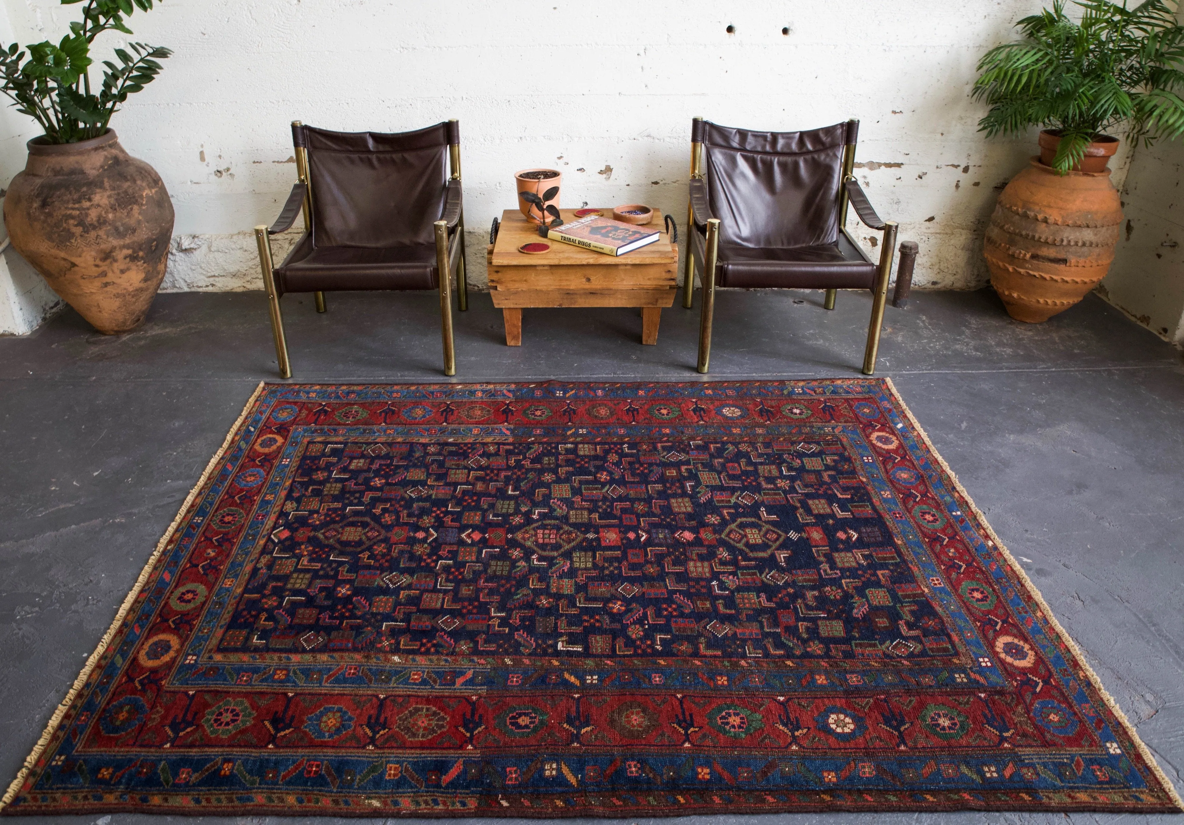 Antique Kurdish Tribal Rug