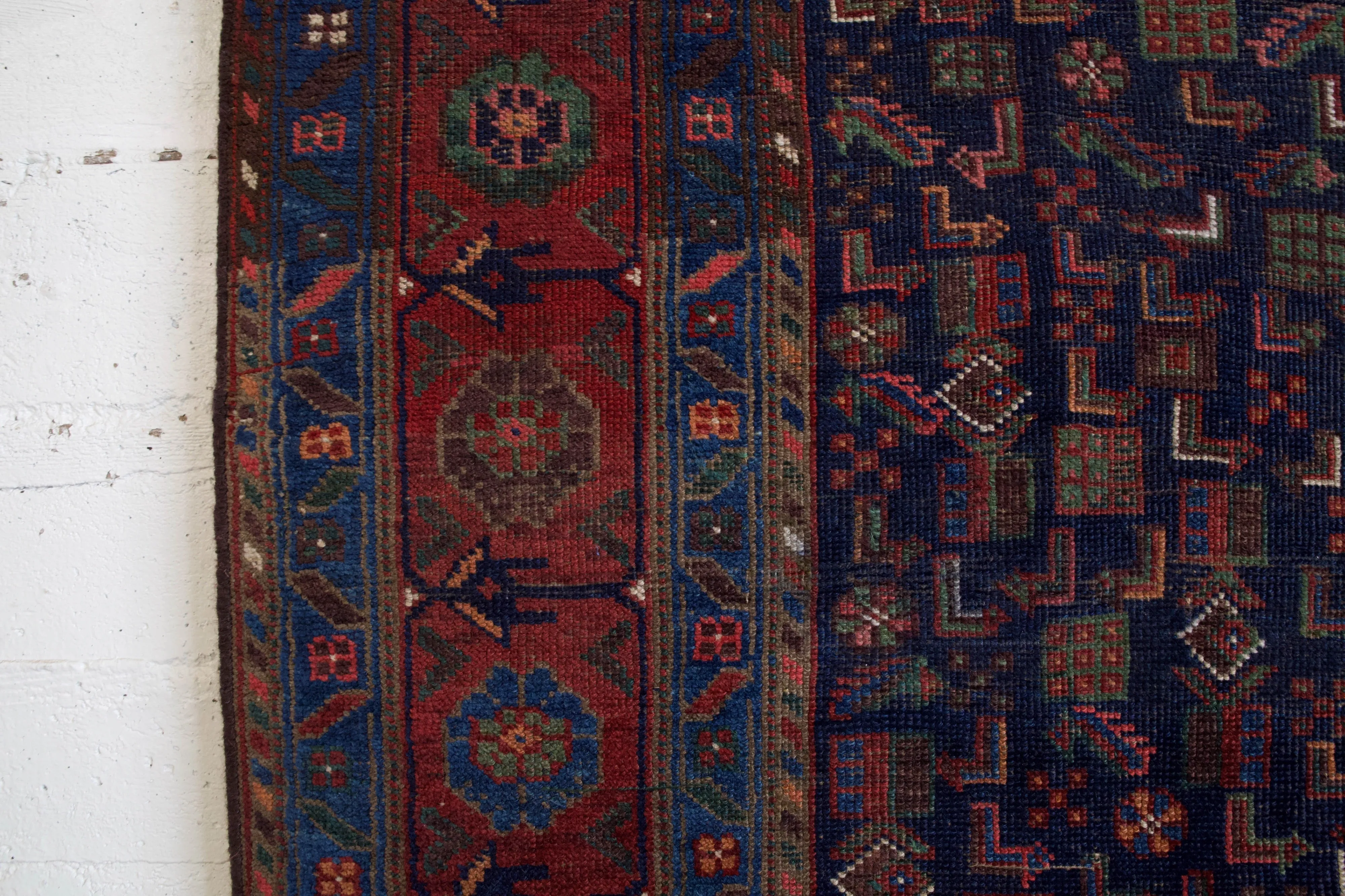 Antique Kurdish Tribal Rug