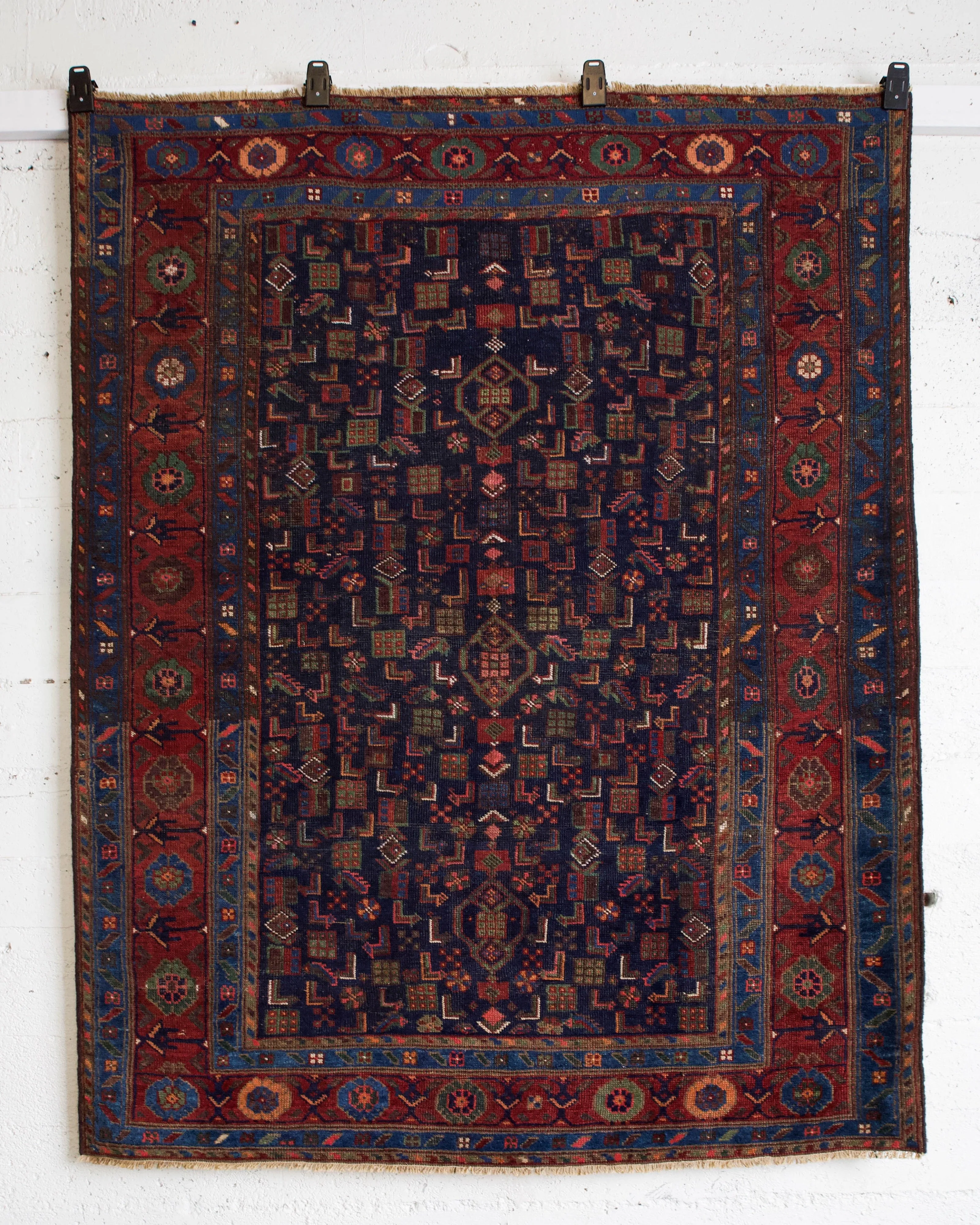 Antique Kurdish Tribal Rug