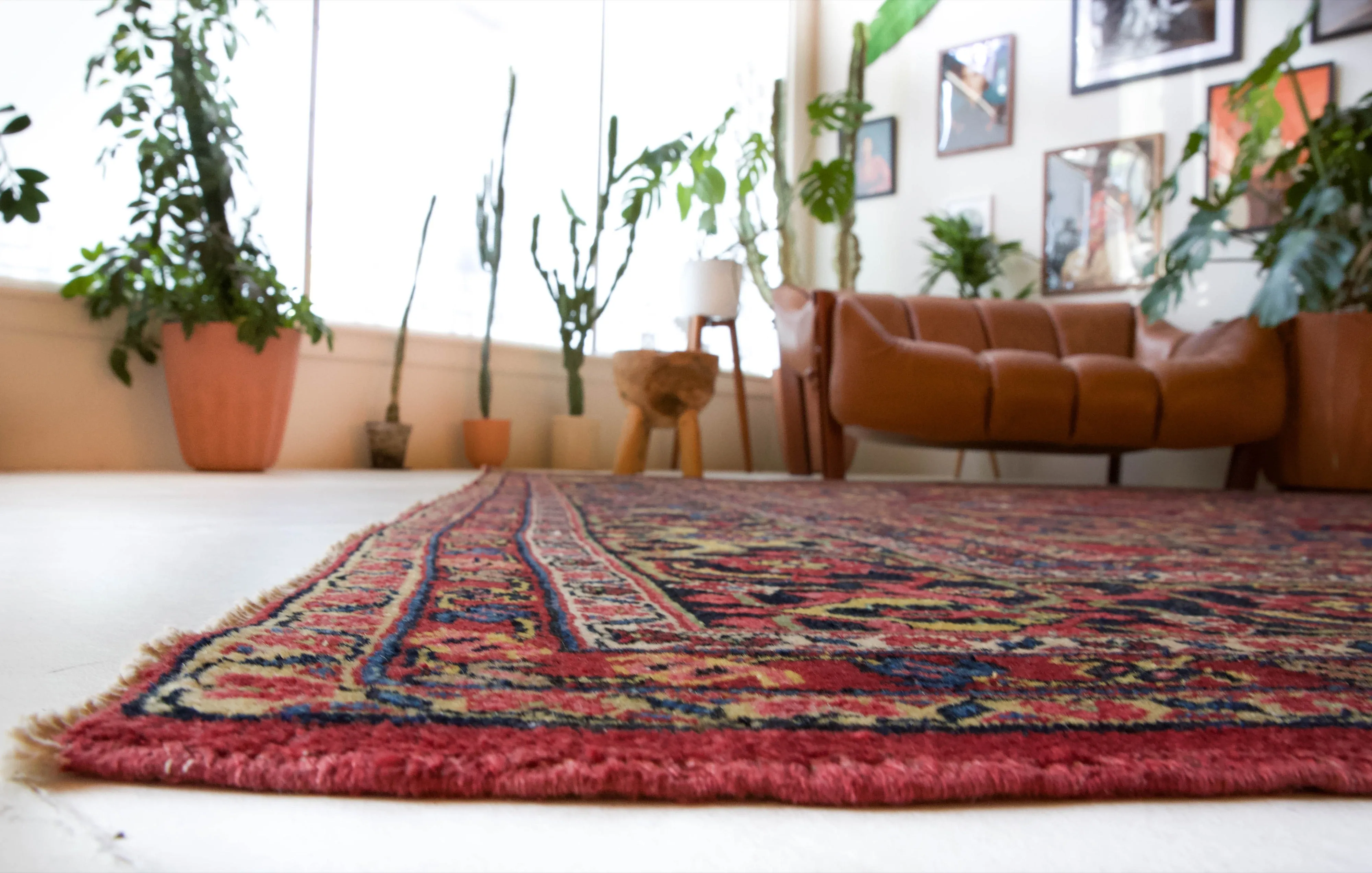 Antique NW Heriz Rug 9'3"x12'6"