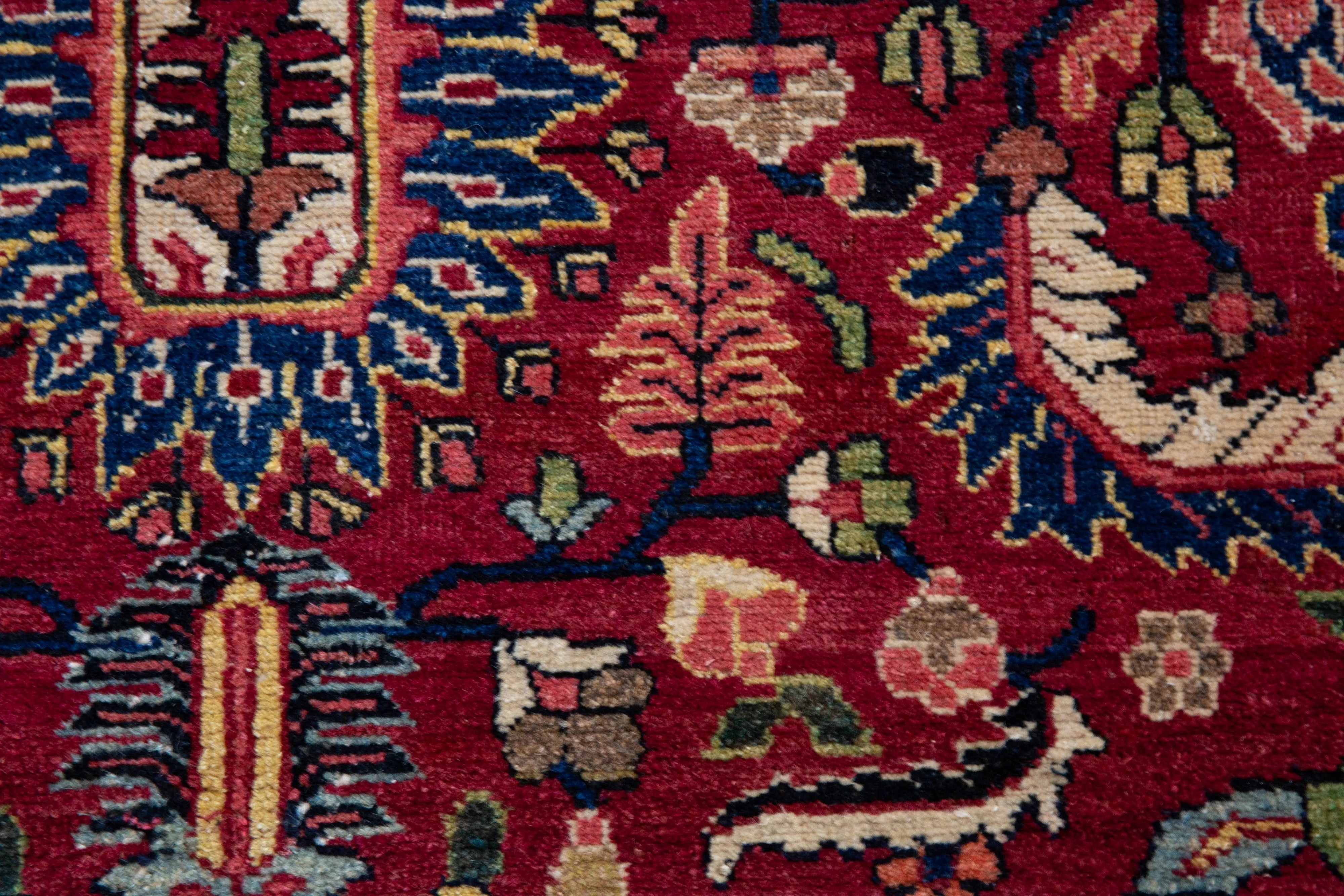 Antique NW Heriz Rug 9'3"x12'6"