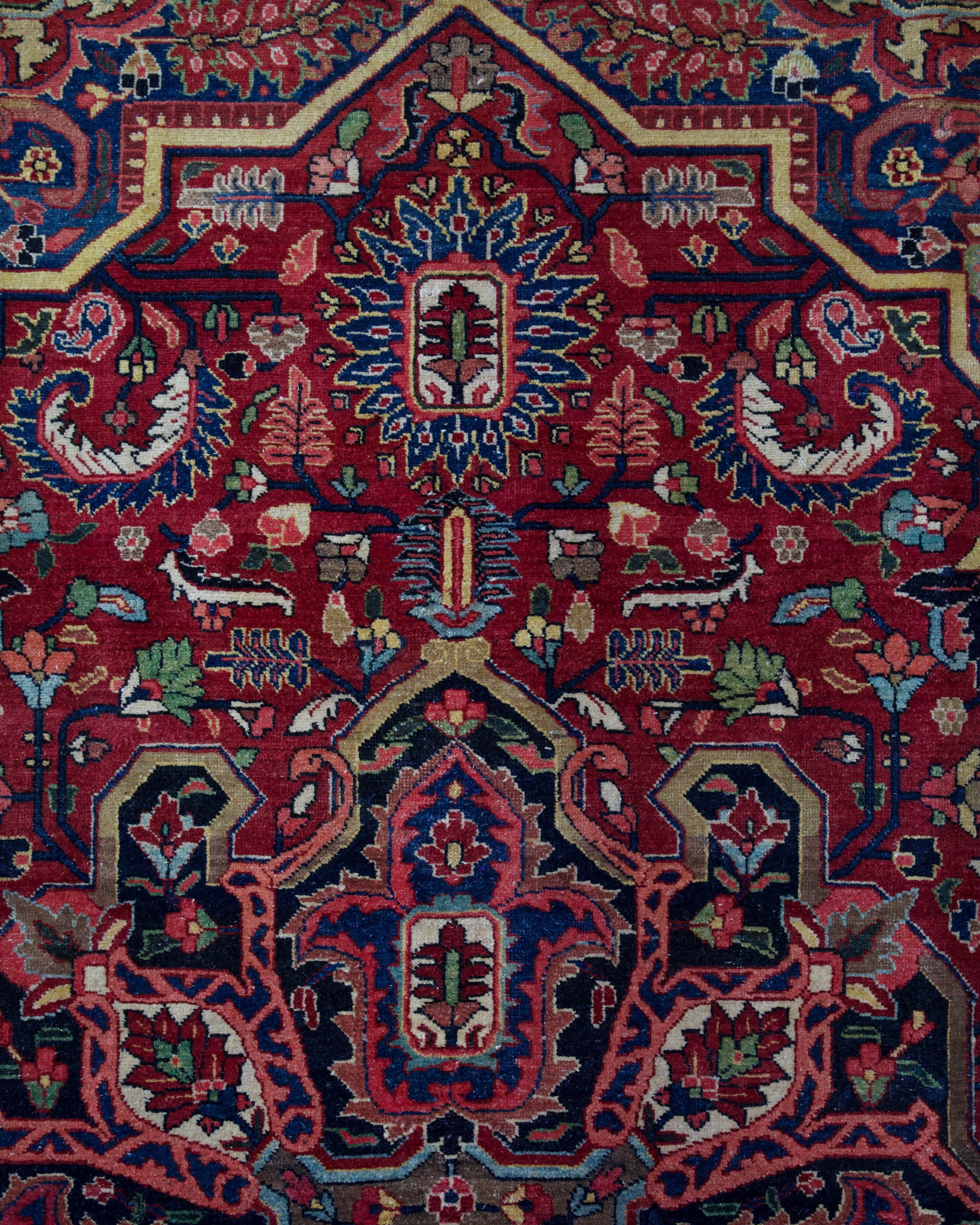 Antique NW Heriz Rug 9'3"x12'6"
