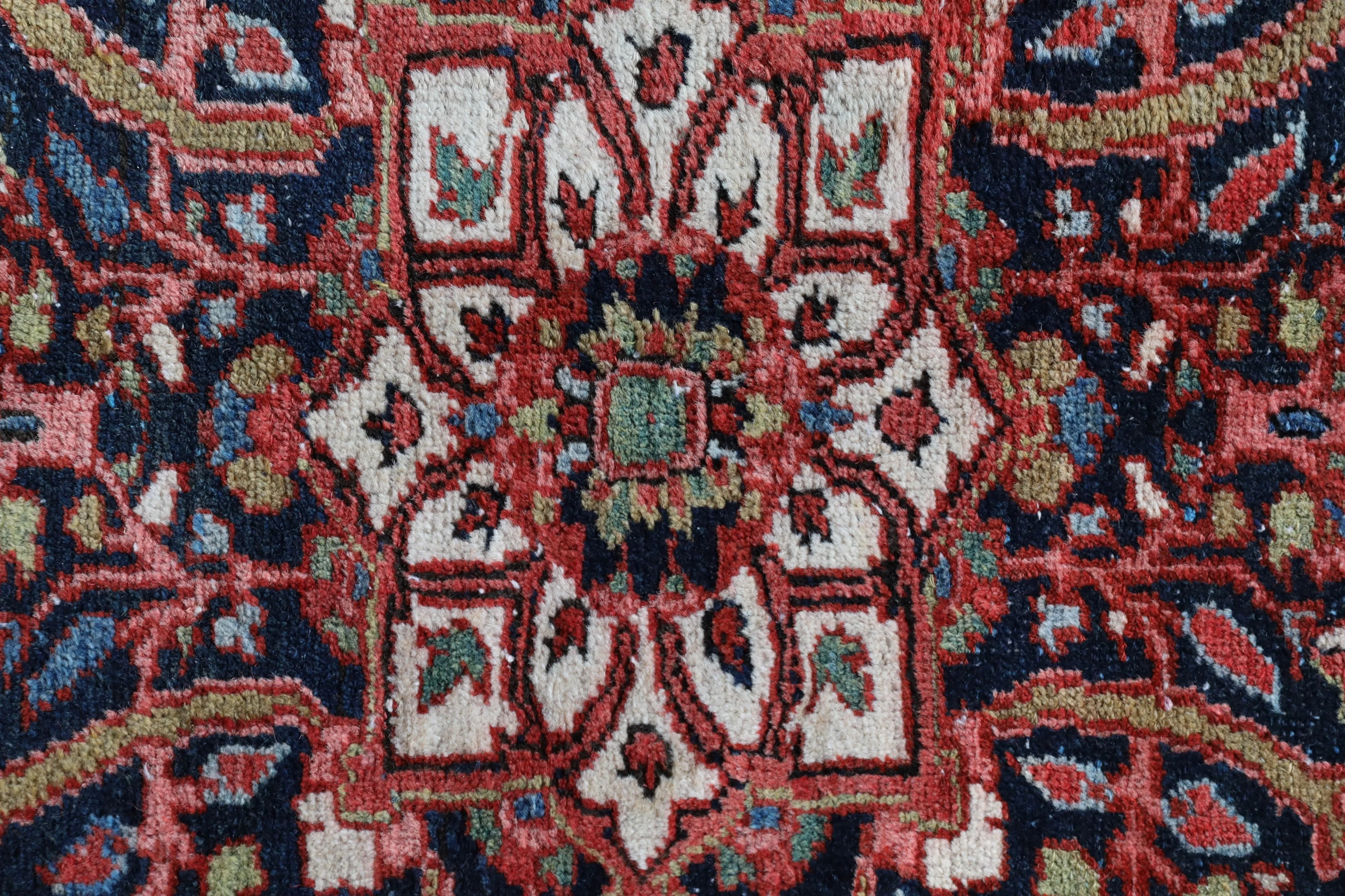 Antique NW Persian Heriz Rug 8'9"x11'6"