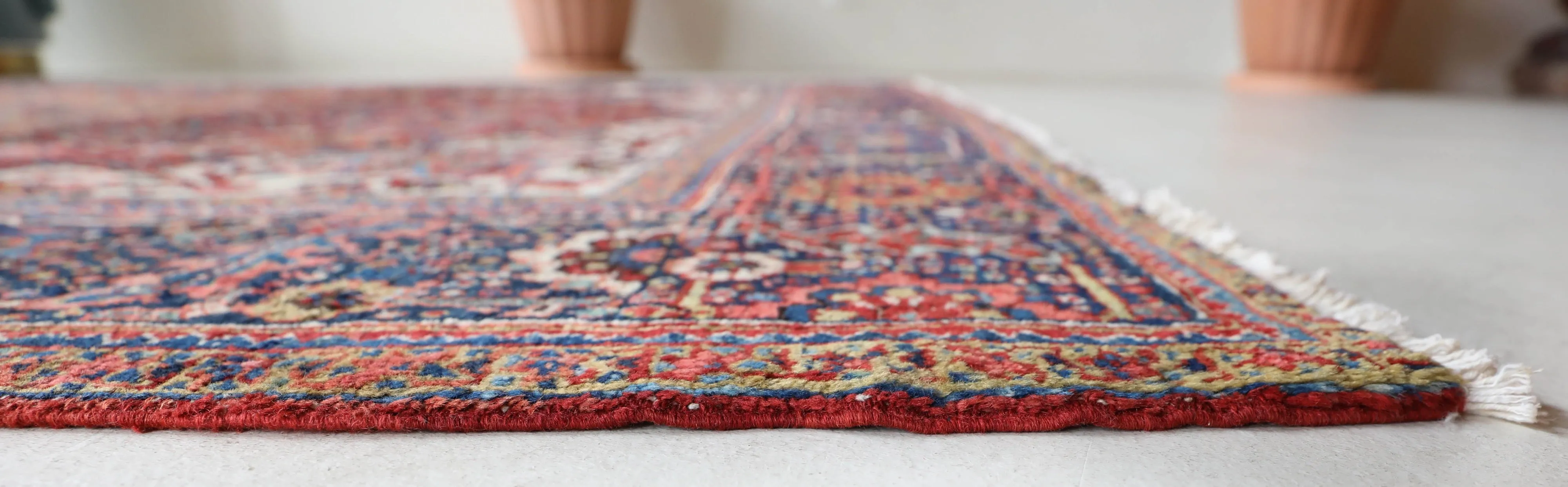 Antique NW Persian Heriz Rug 8'9"x11'6"