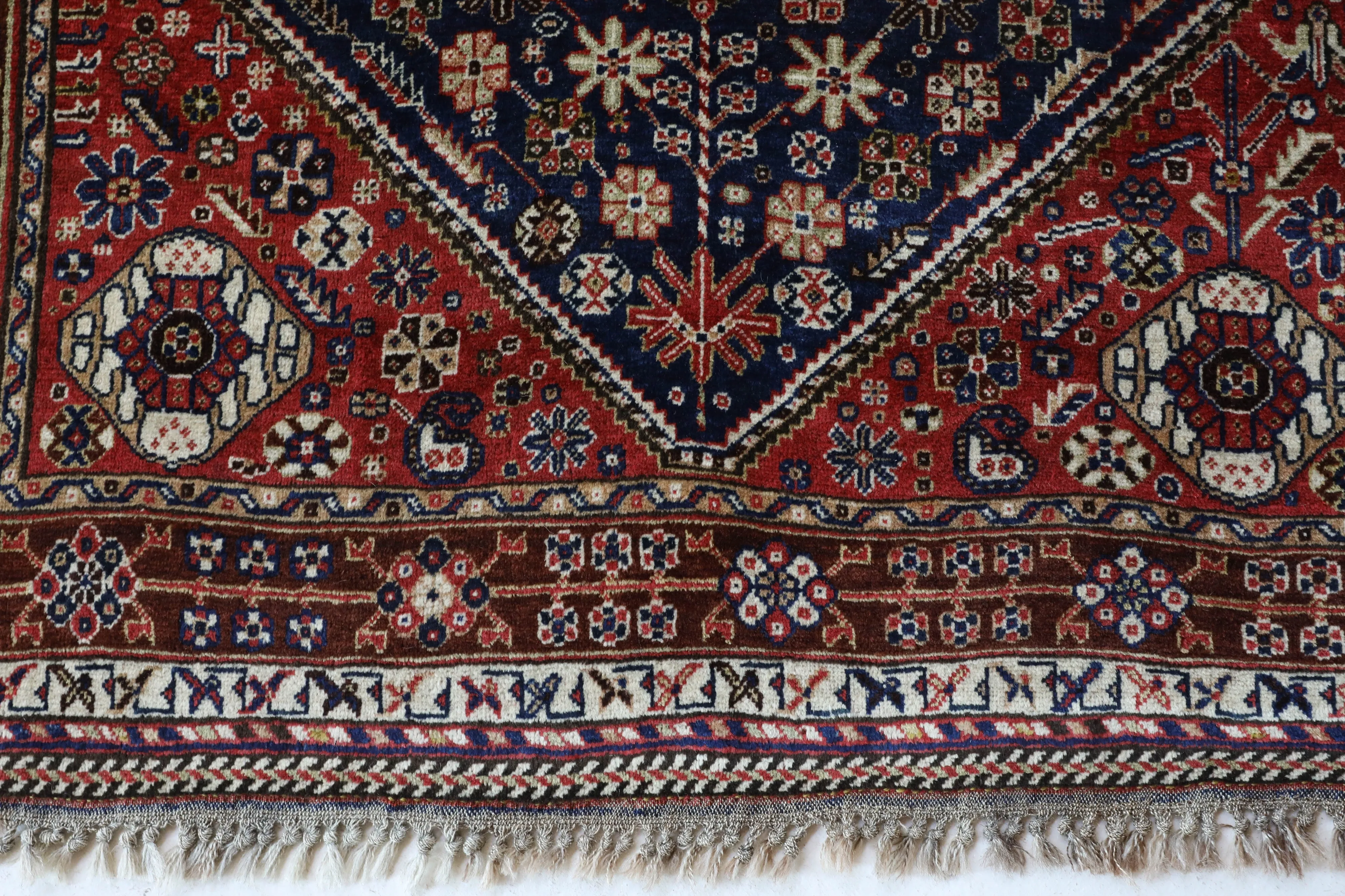 Antique Quashqai Rug 4'2"x7'3"