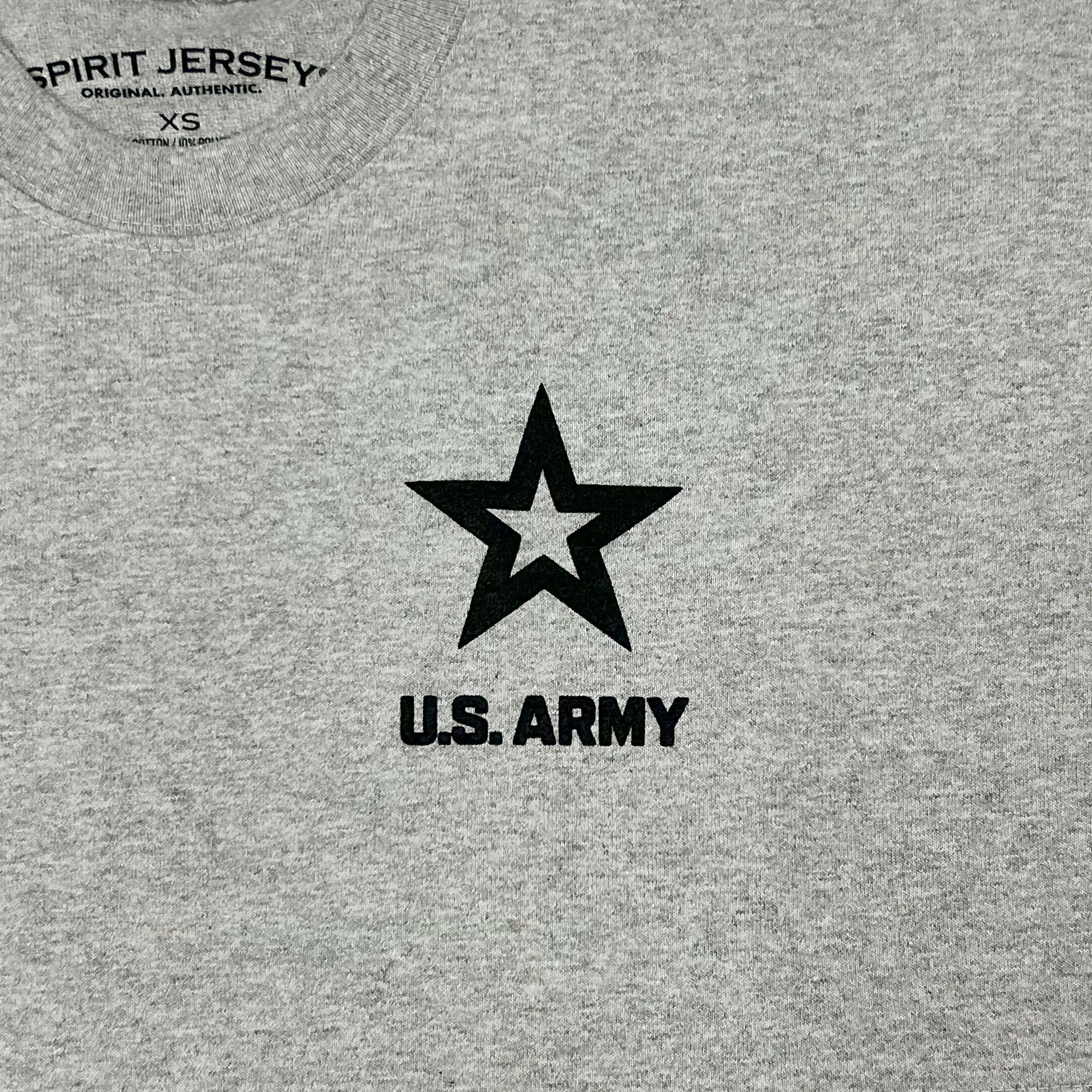 Army Star Original Crew Neck Spirit Jersey (Heather Grey)