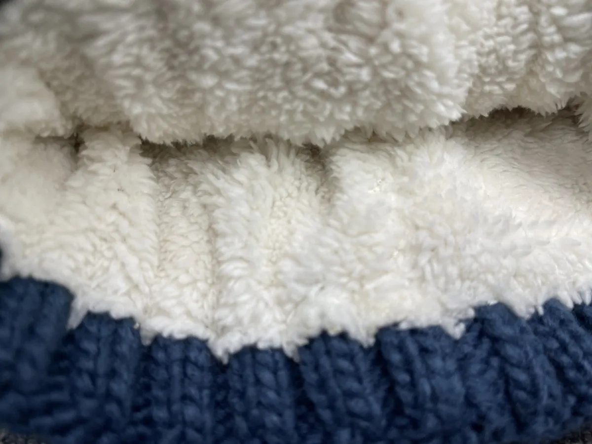 ATLANTIC 'HYGGE' STRIPED BEANIE - MARSHMALLOW