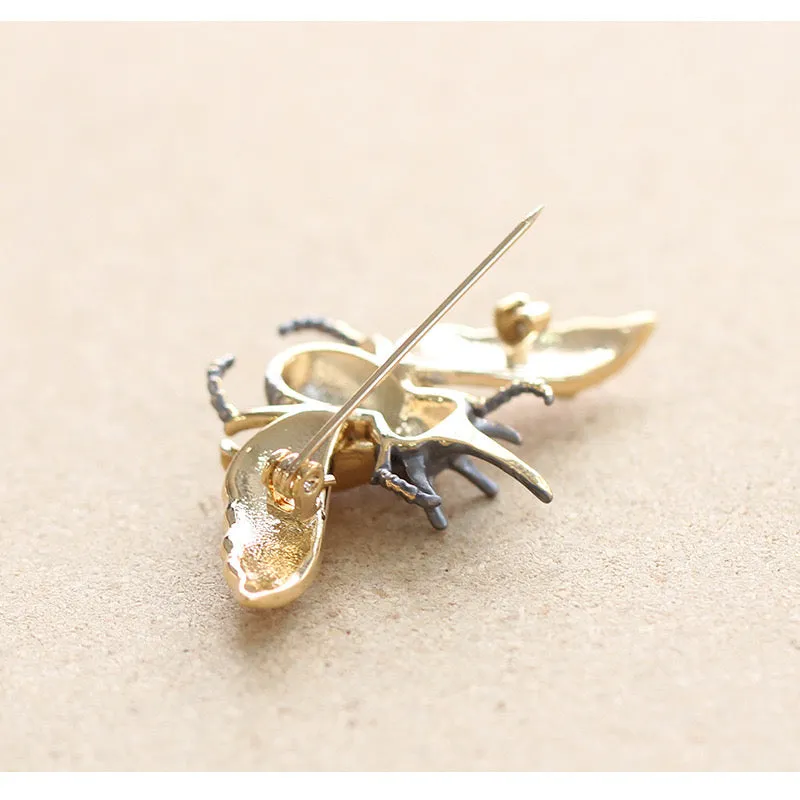 Atlas Beetle Brooch