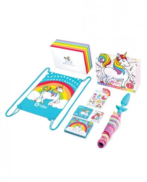 B-Vibe Unicorn Plug Special Edition Set