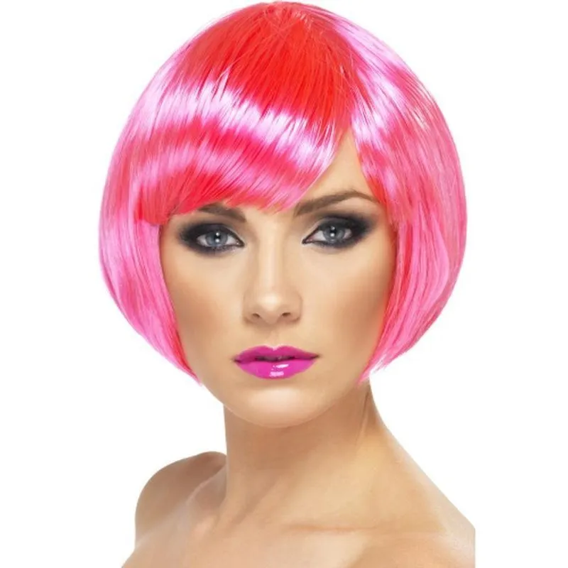 Babe Wig - Neon Pink